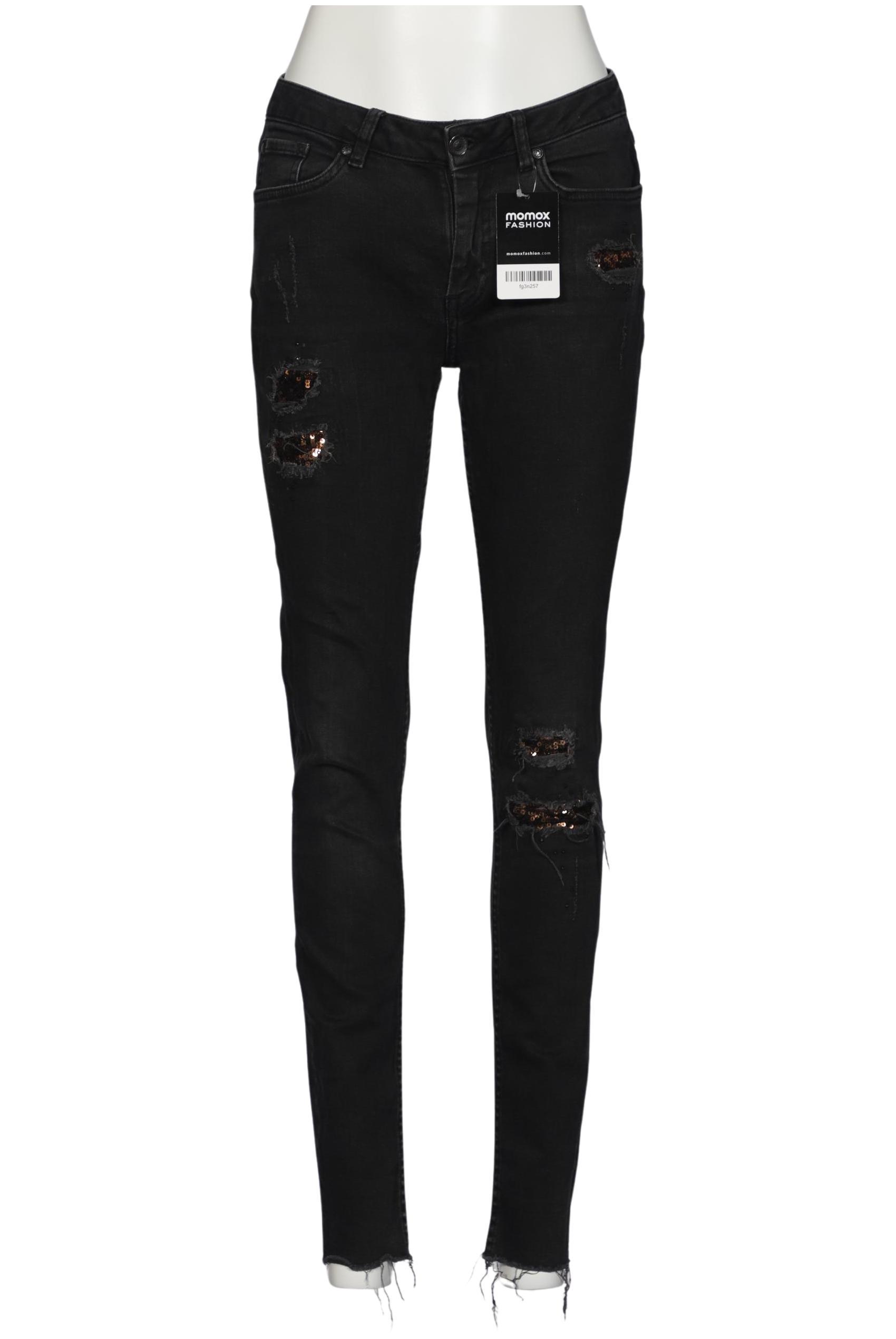 

monari Damen Jeans, schwarz, Gr. 36