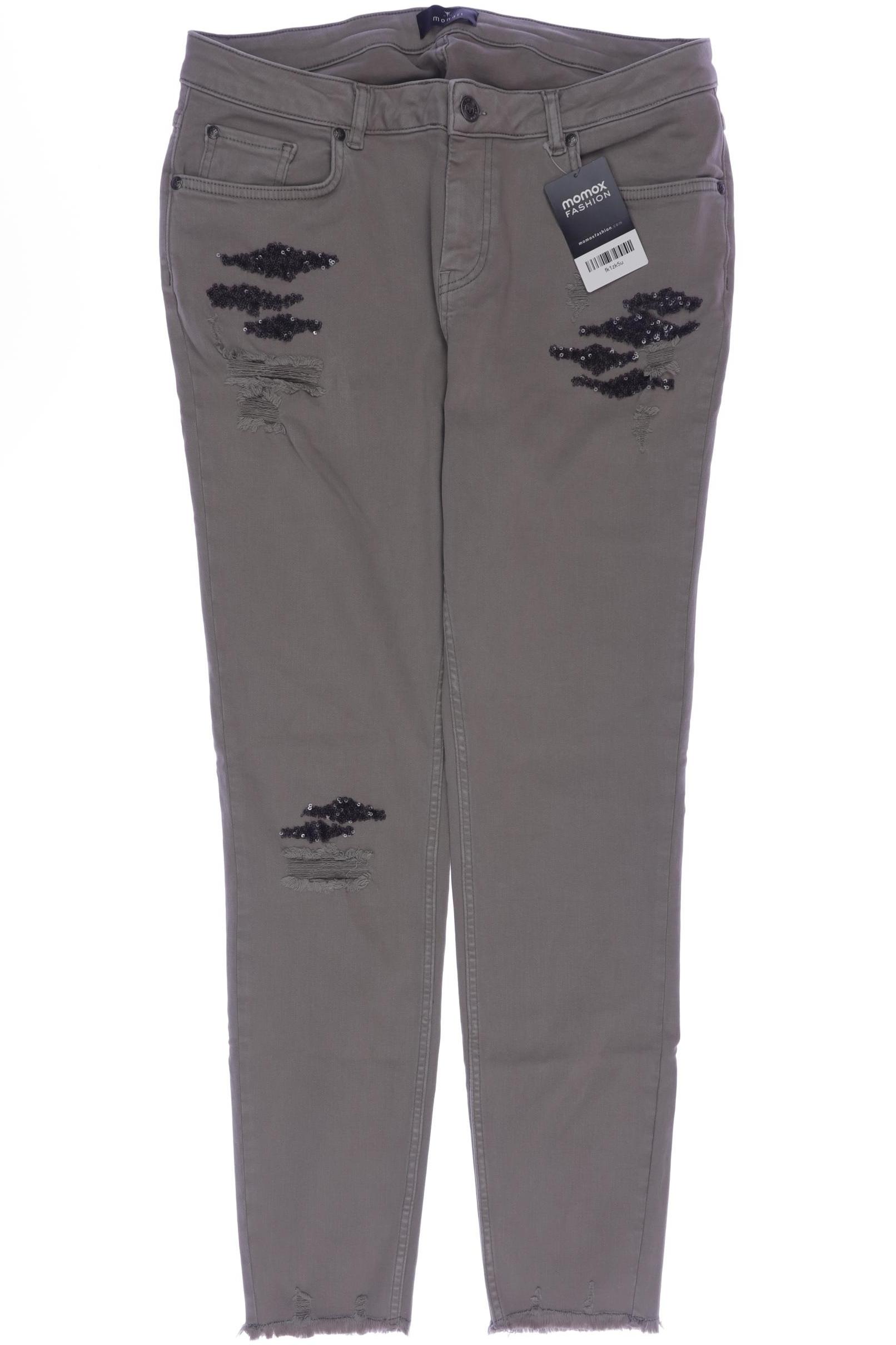

monari Damen Jeans, beige, Gr. 42