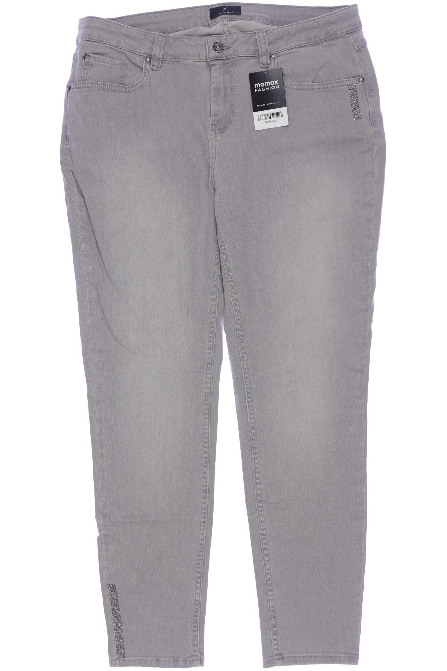 

monari Damen Jeans, grau, Gr. 42