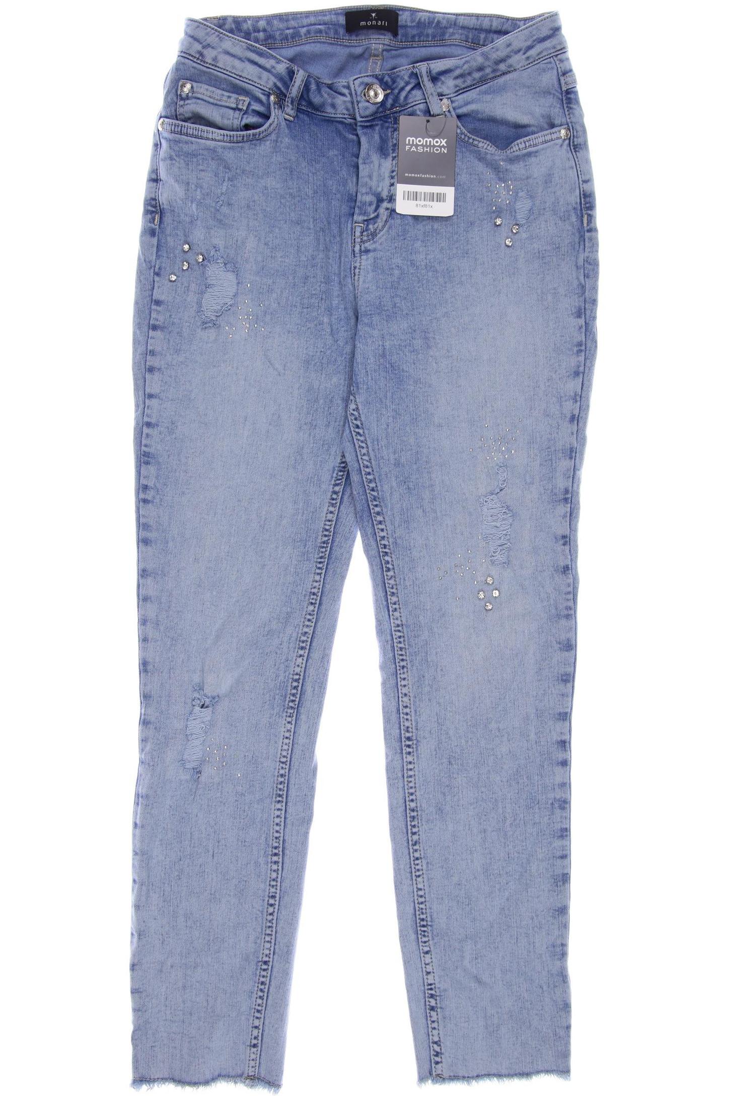 

monari Damen Jeans, hellblau