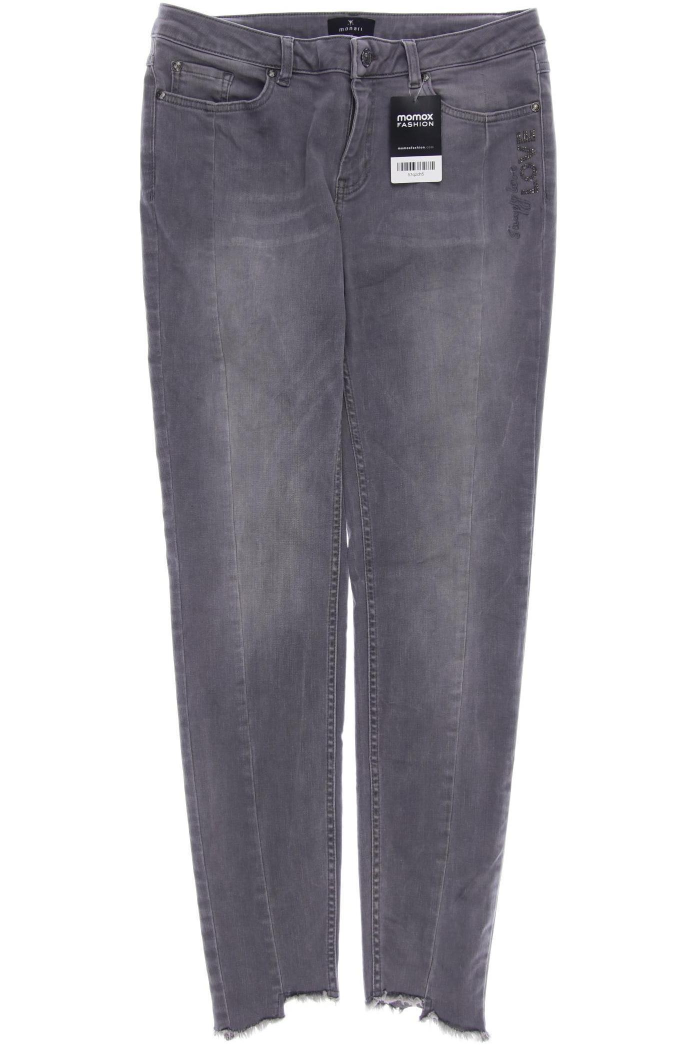 

monari Damen Jeans, grau, Gr. 38