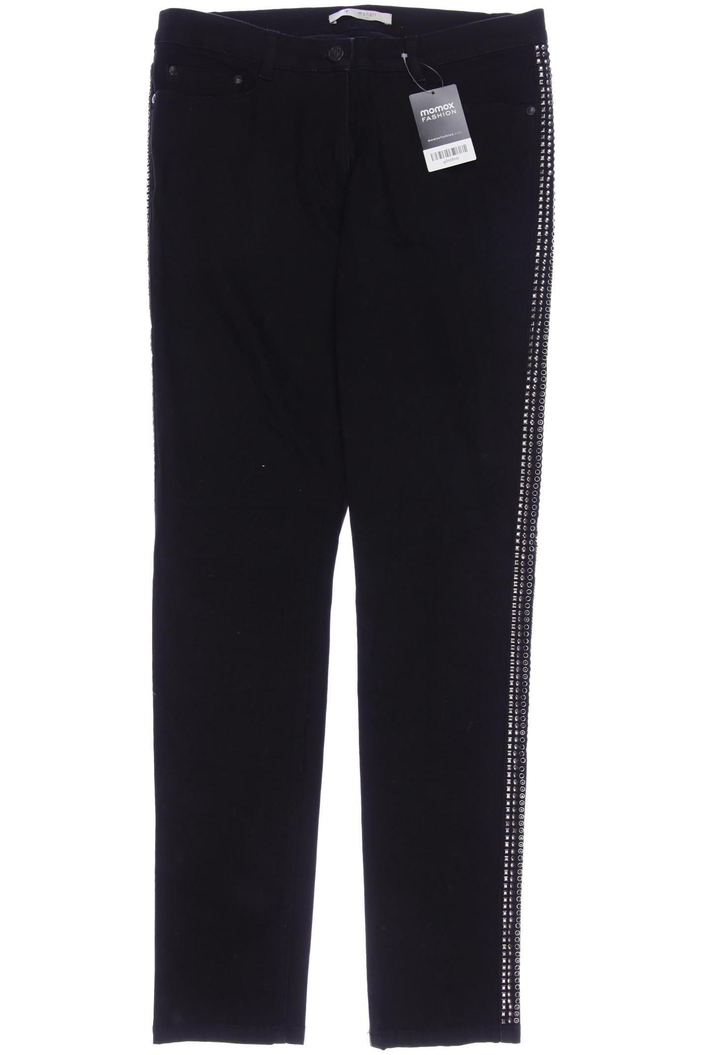 

monari Damen Jeans, schwarz