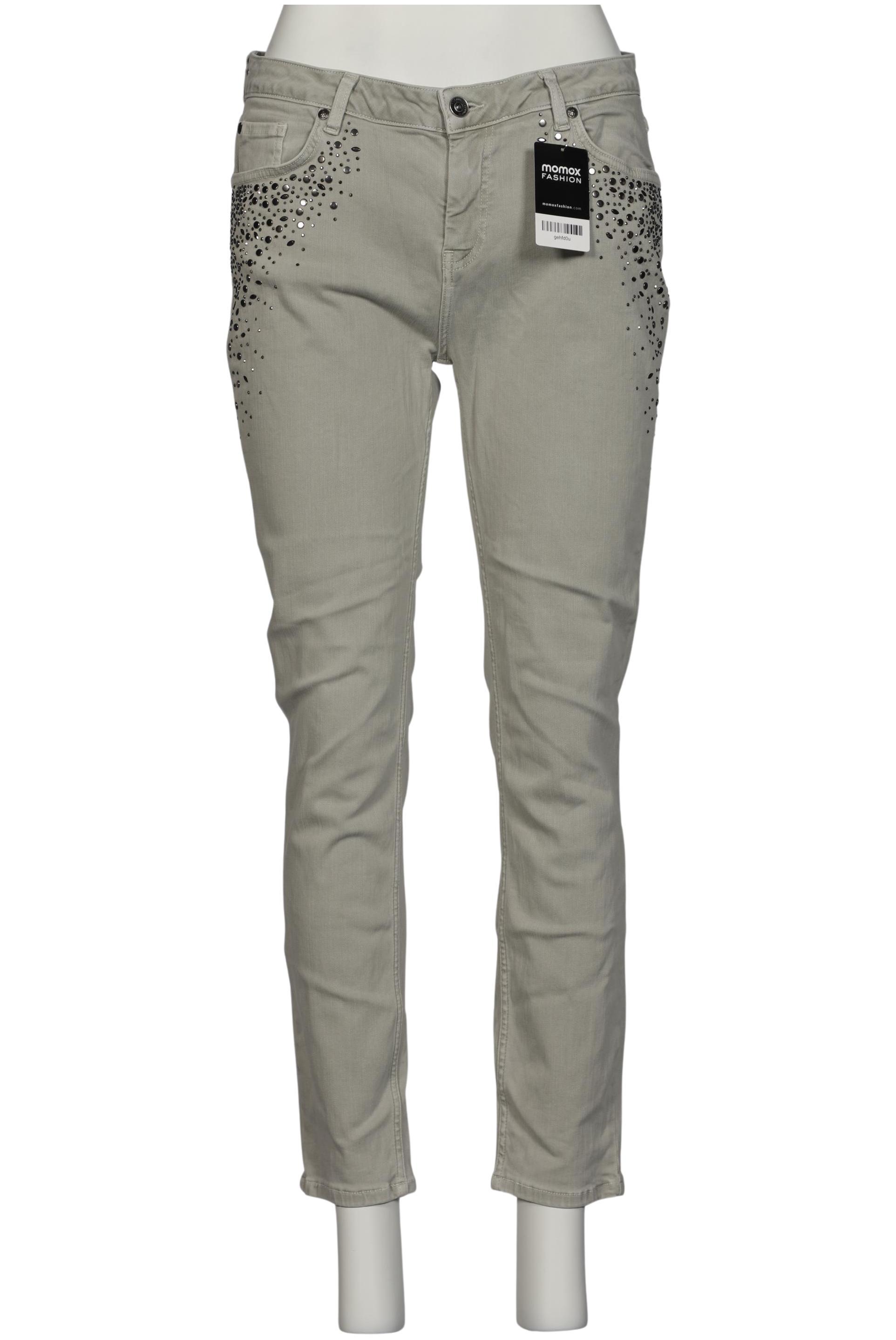 

monari Damen Jeans, grau, Gr. 31