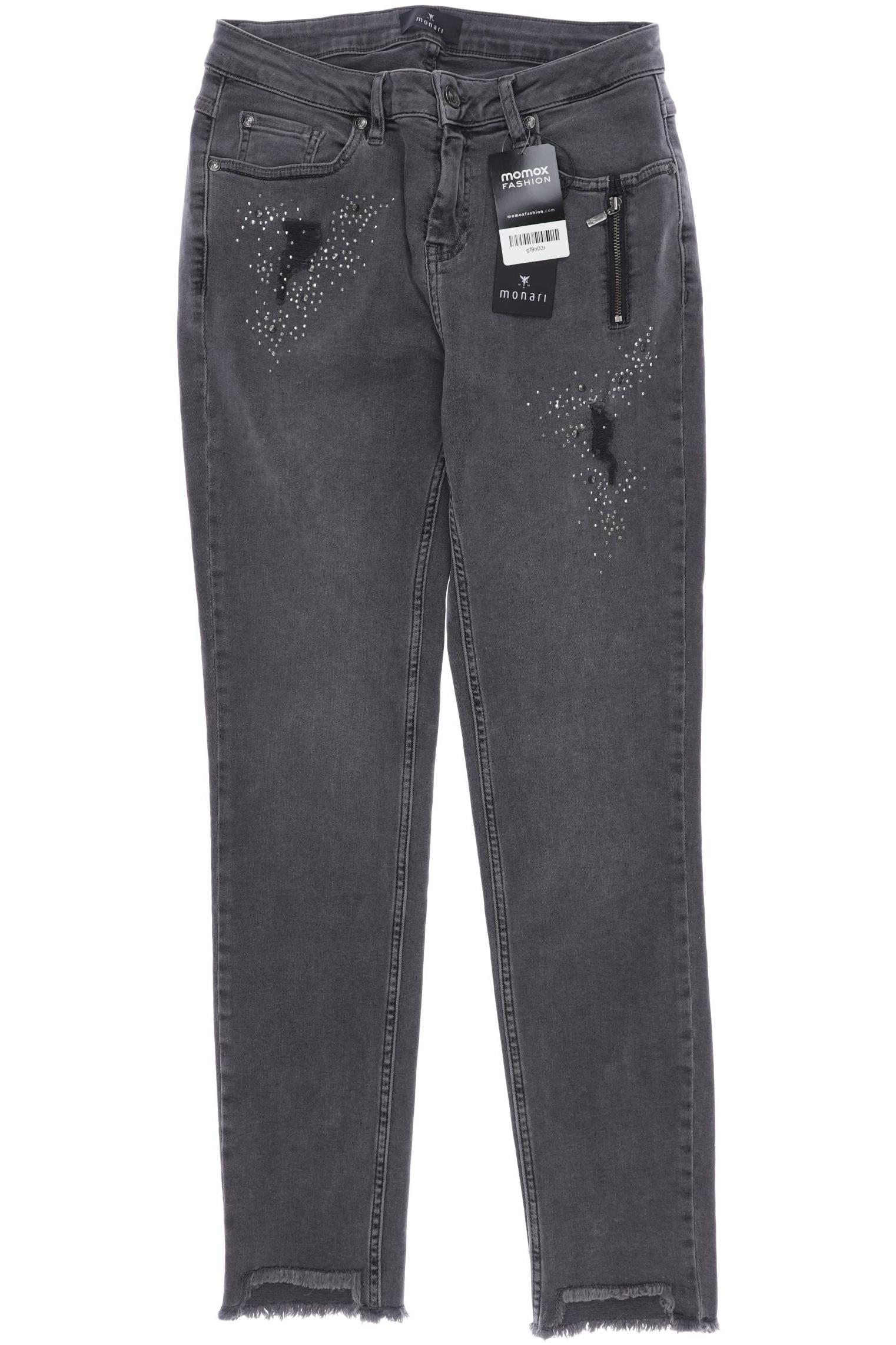 

monari Damen Jeans, grau, Gr. 36