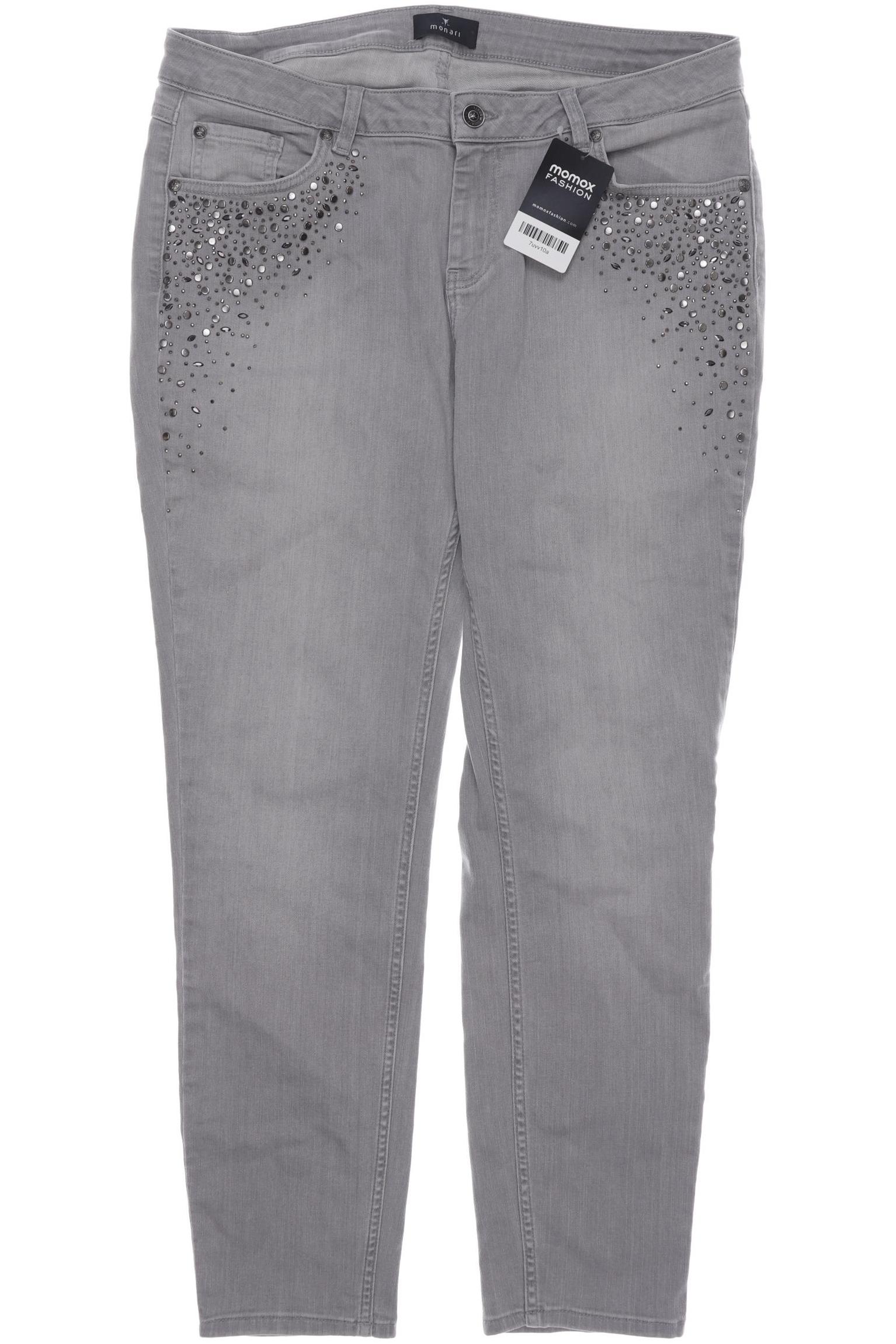 

monari Damen Jeans, grau, Gr. 42