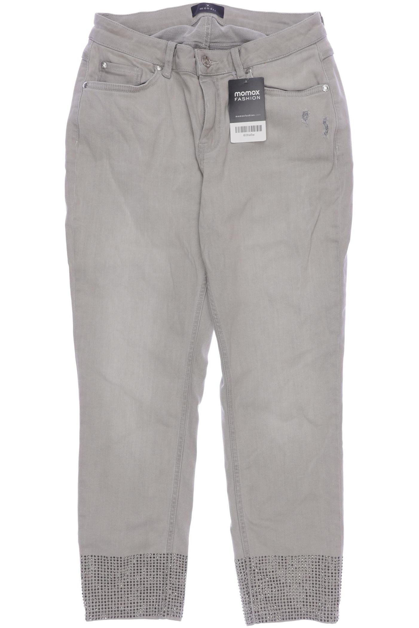 

monari Damen Jeans, grau, Gr. 34
