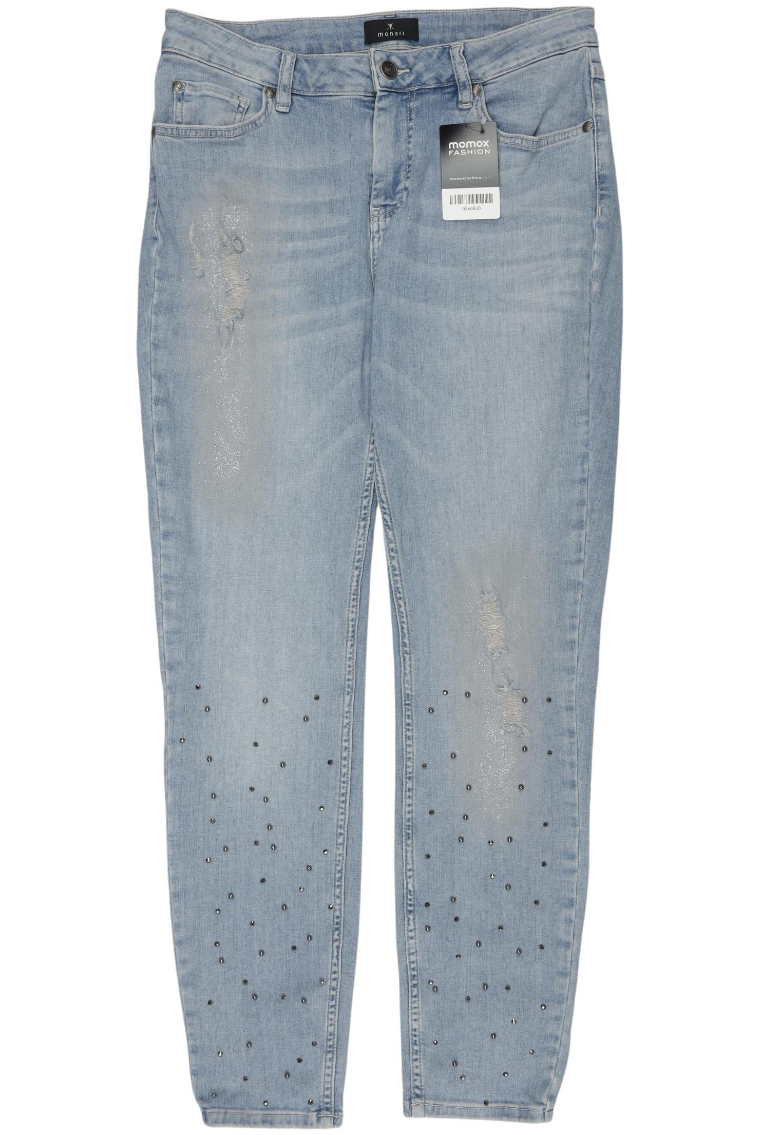 

monari Damen Jeans, hellblau, Gr. 38