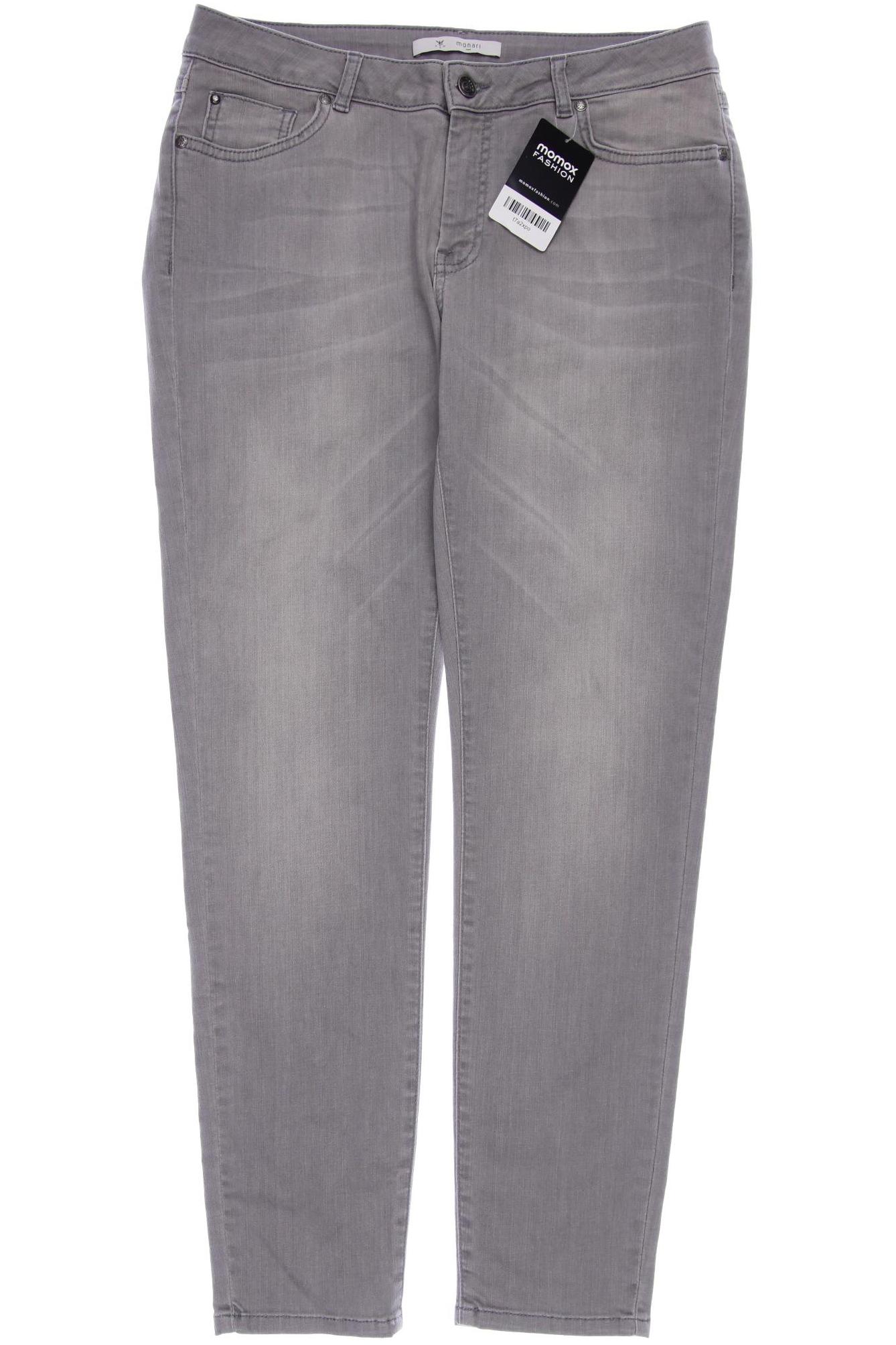 

monari Damen Jeans, grau, Gr. 40