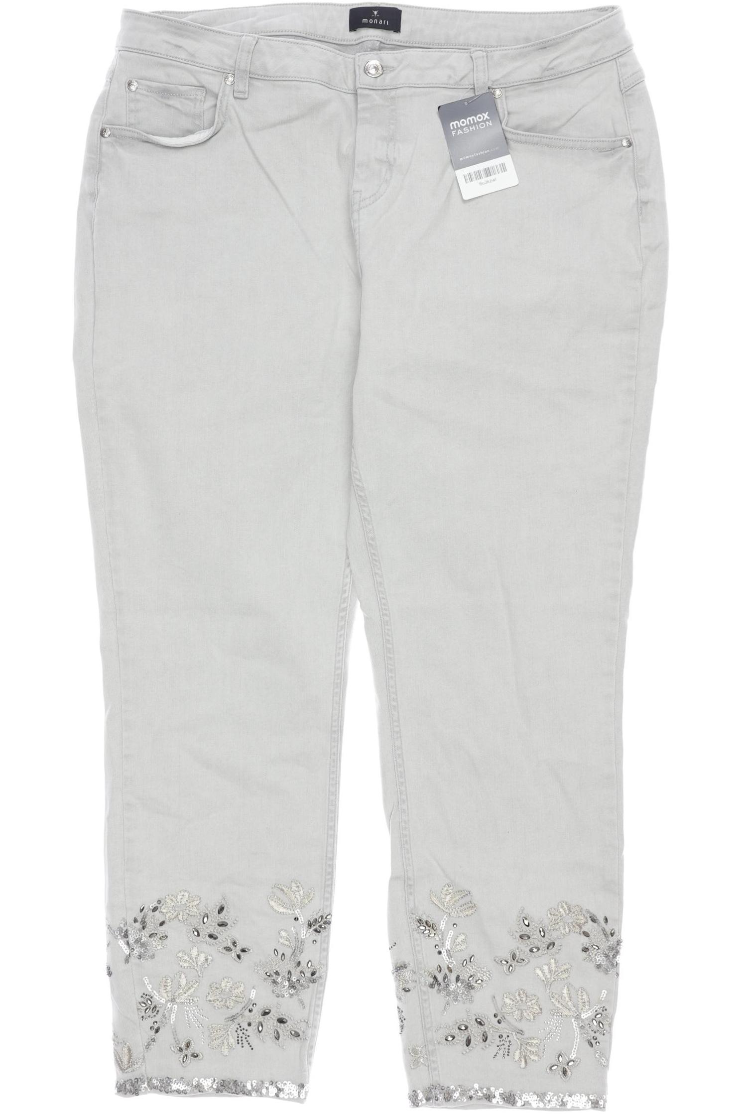 

monari Damen Jeans, grau, Gr. 36
