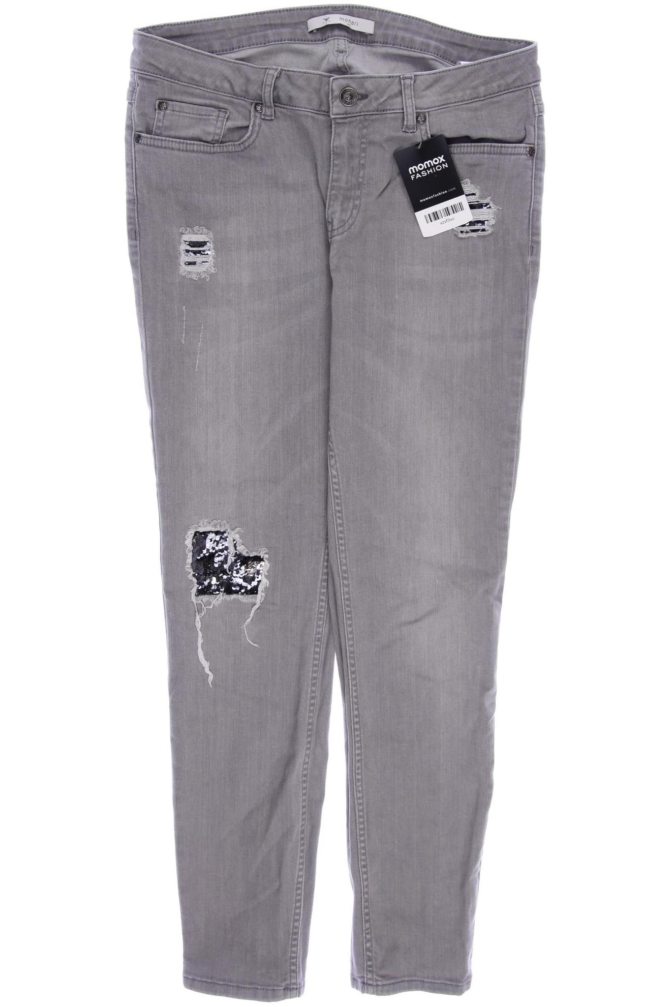 

monari Damen Jeans, grau, Gr. 38