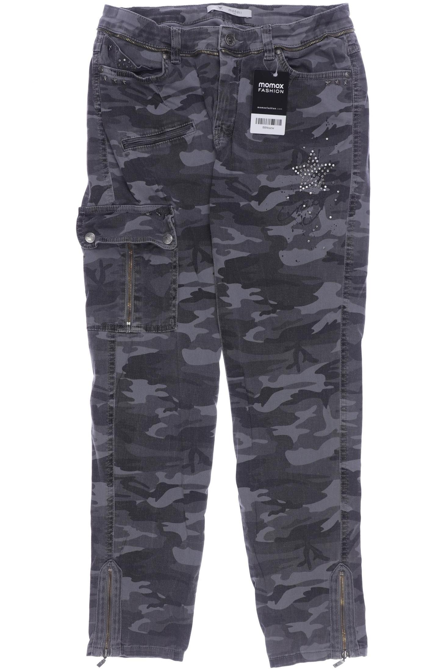 

monari Damen Jeans, grau, Gr. 28