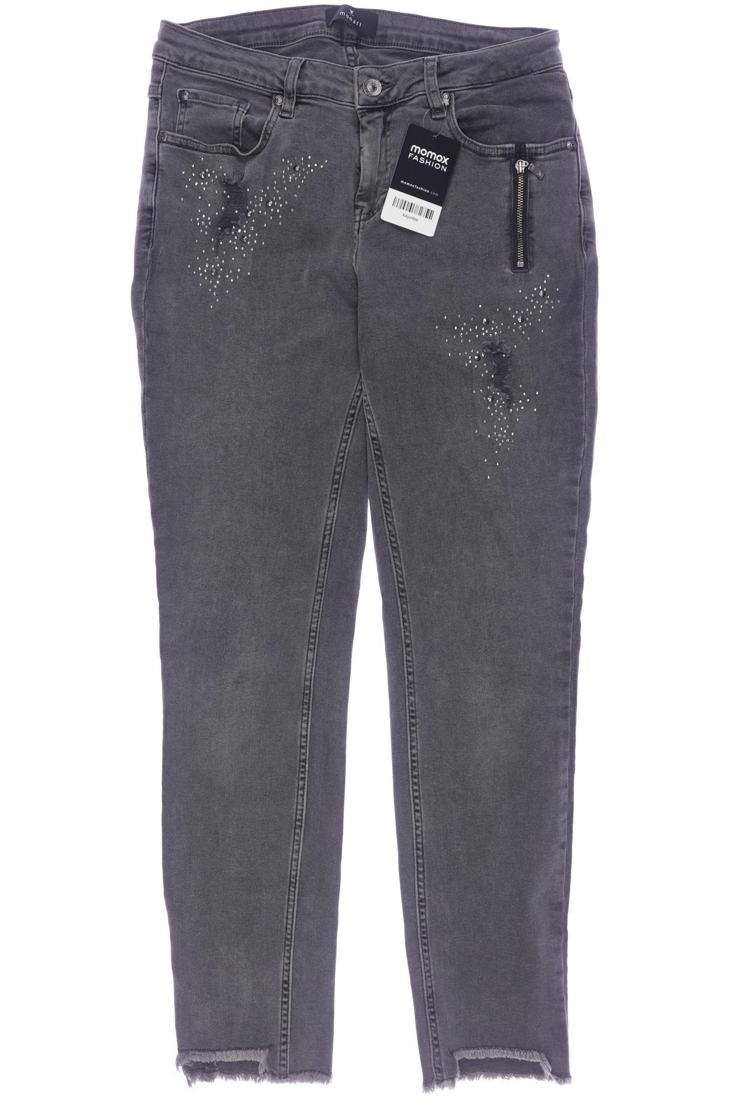 

monari Damen Jeans, grau, Gr. 36
