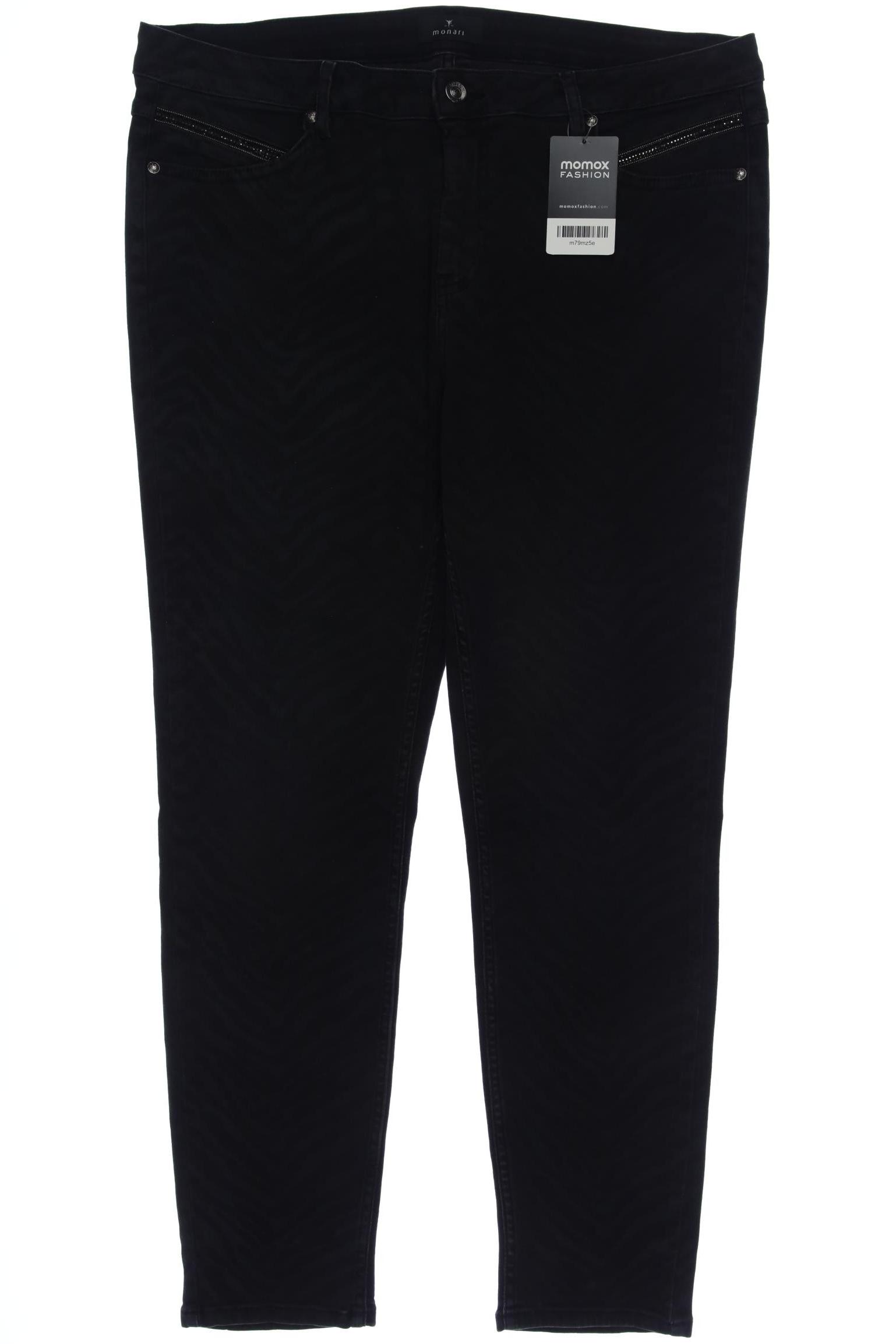 

monari Damen Jeans, schwarz, Gr. 44