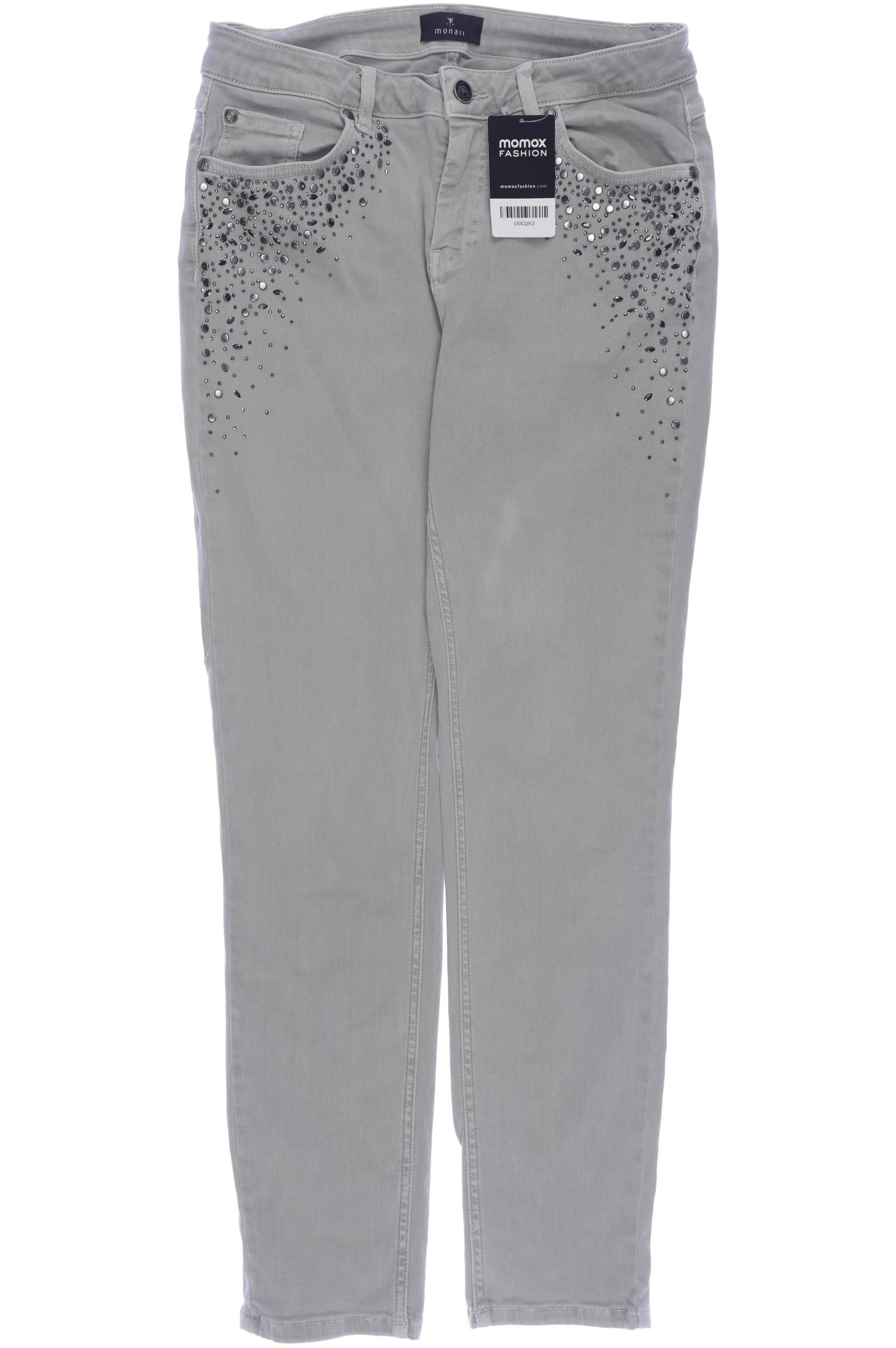 

monari Damen Jeans, grau, Gr. 38