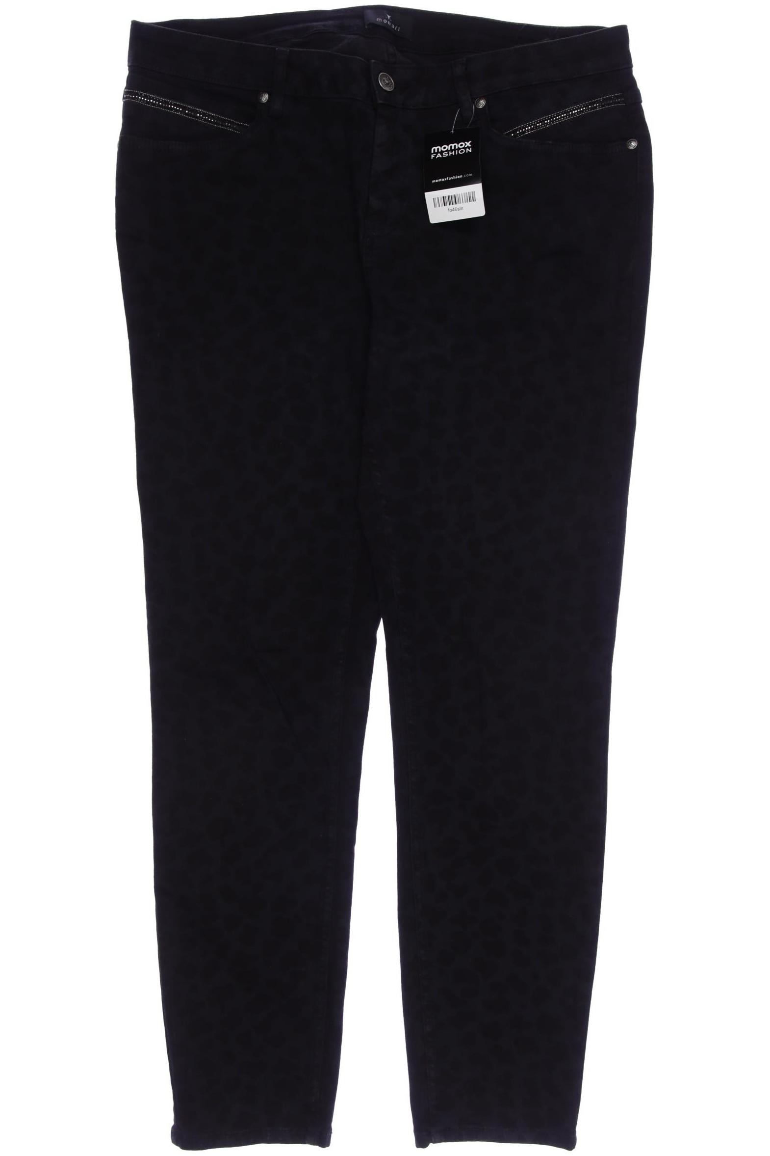 

monari Damen Jeans, schwarz, Gr. 42