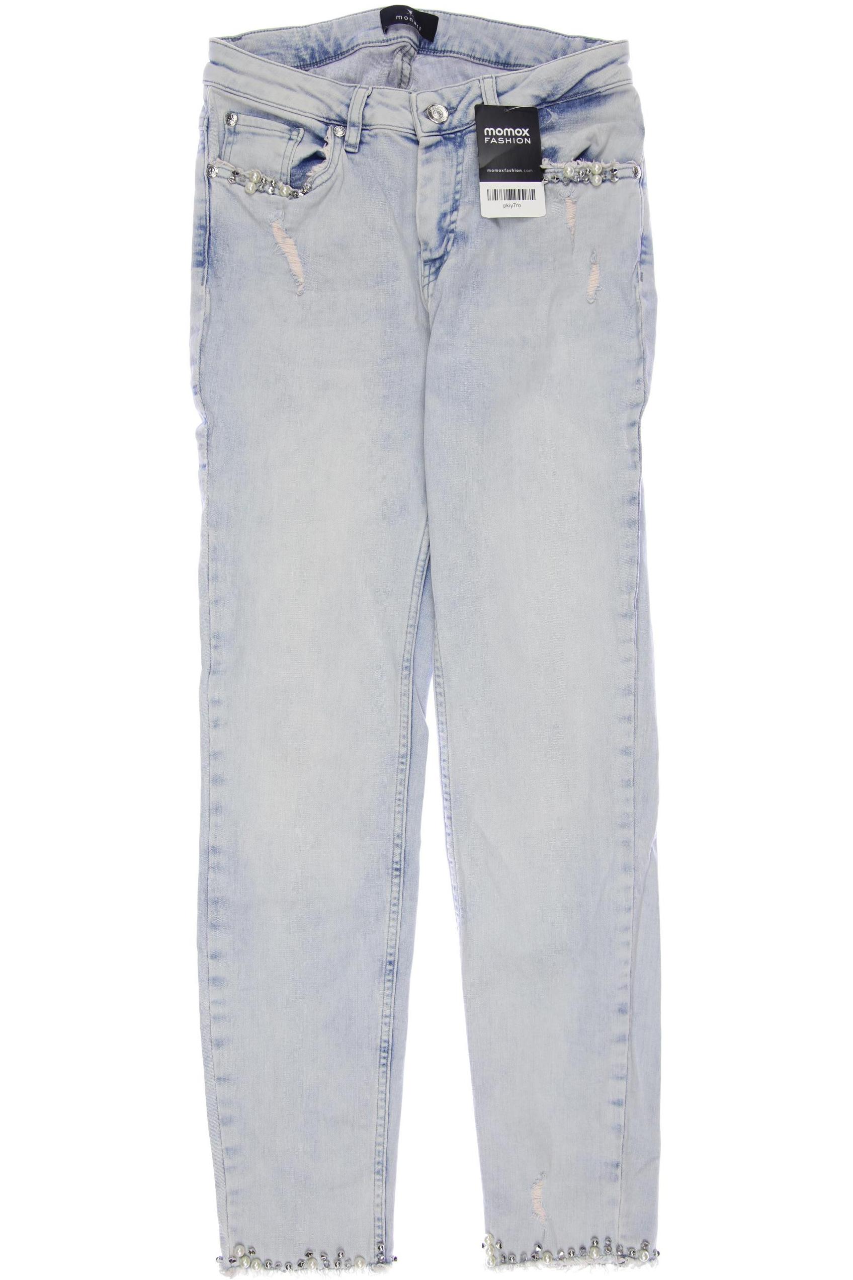 

monari Damen Jeans, hellblau, Gr. 34