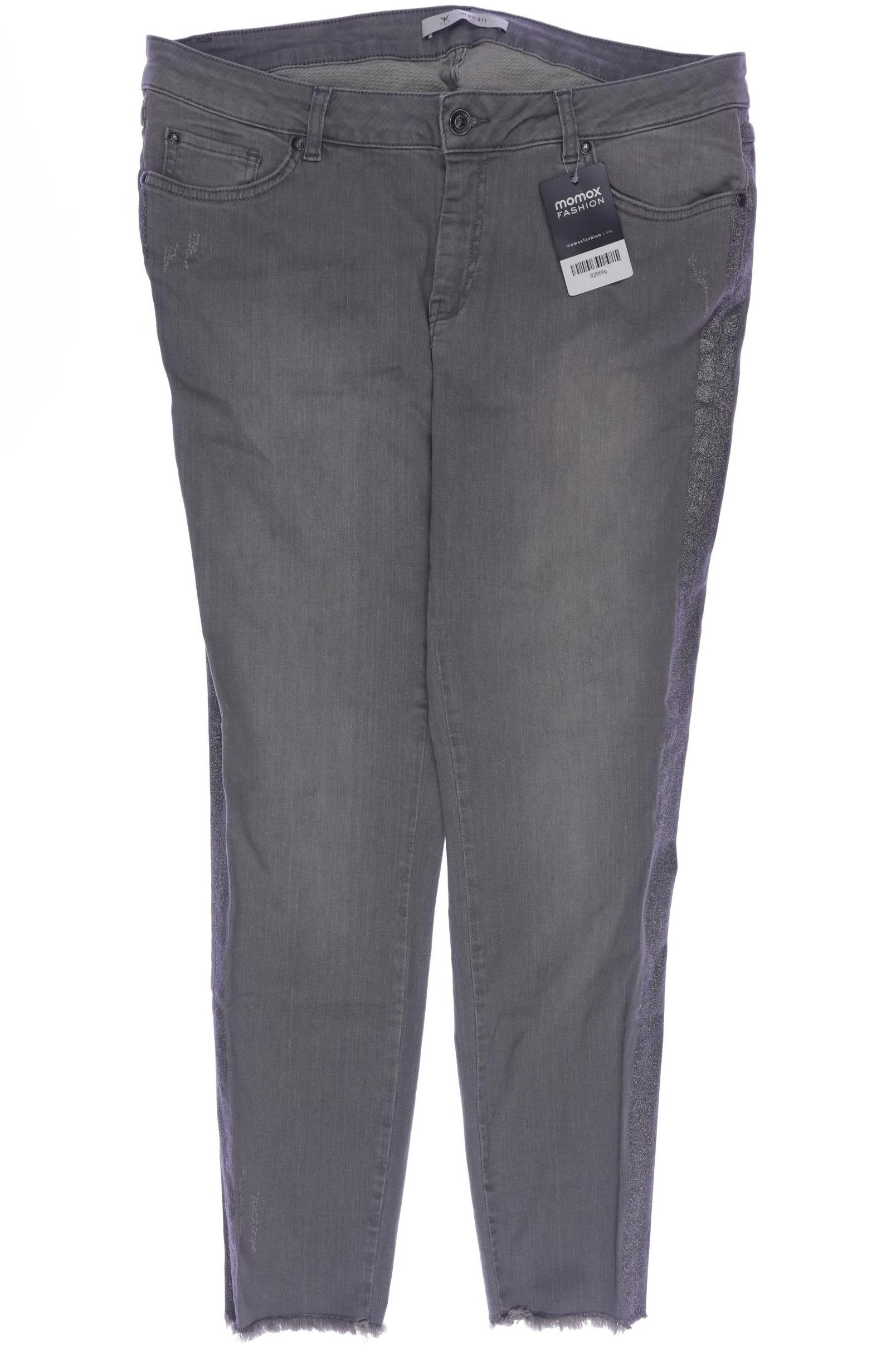 

monari Damen Jeans, grau, Gr. 44