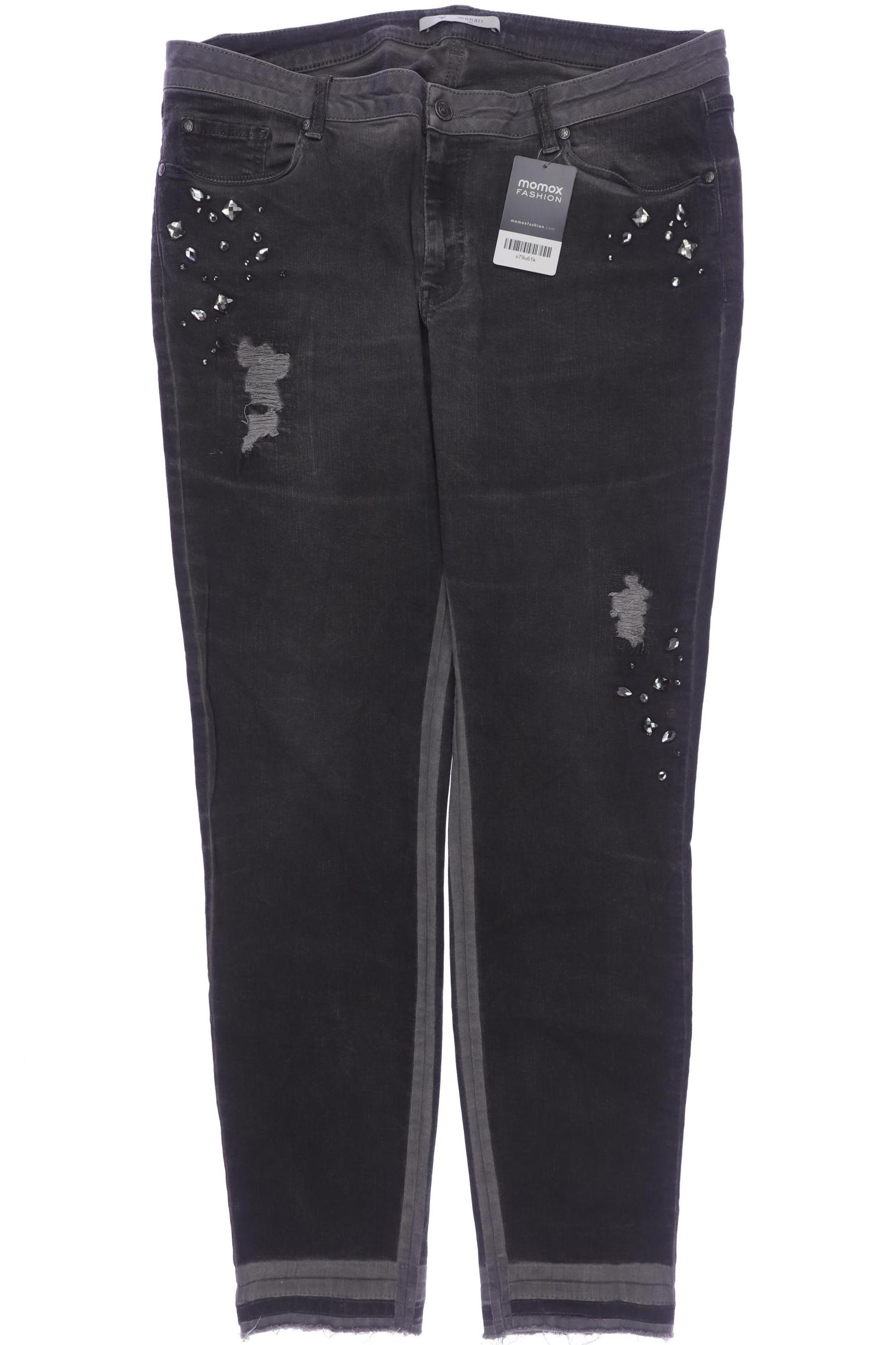 

monari Damen Jeans, grau, Gr. 44