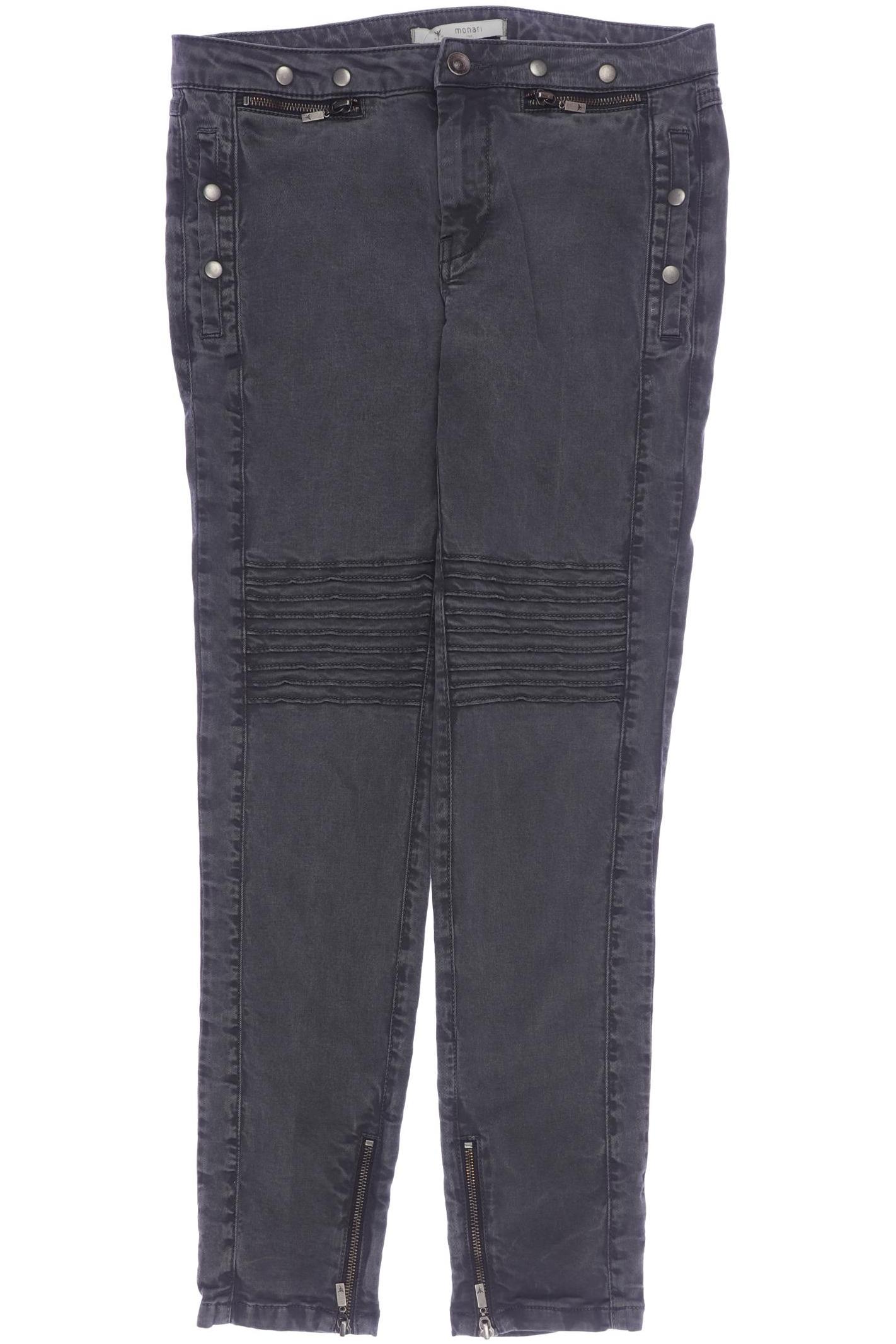 

monari Damen Jeans, grau, Gr. 38