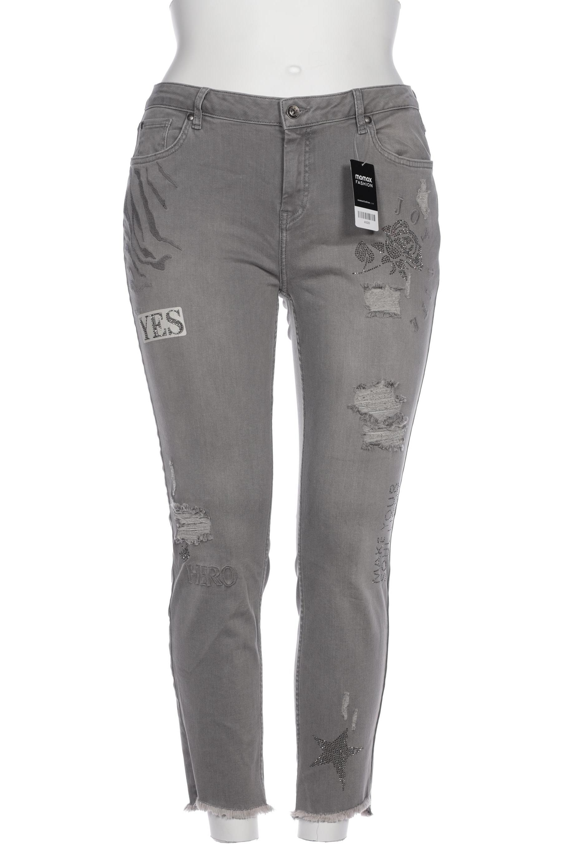 

monari Damen Jeans, grau, Gr. 44