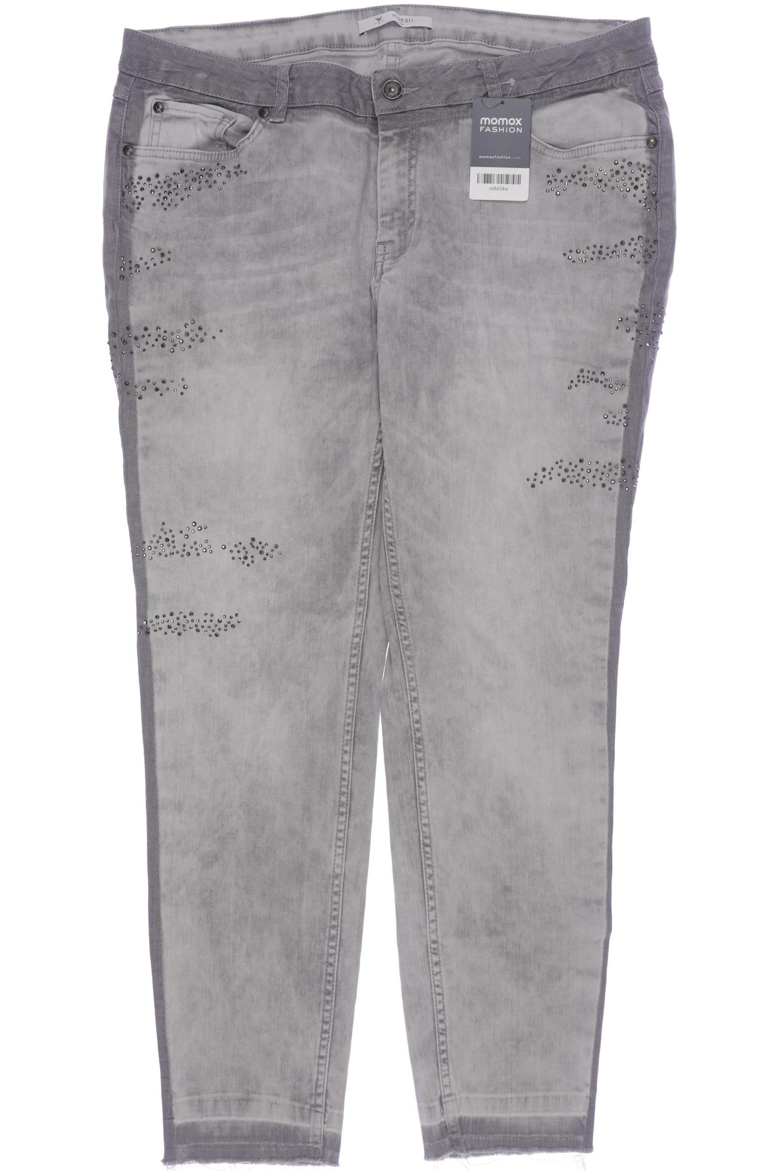 

monari Damen Jeans, grau, Gr. 44