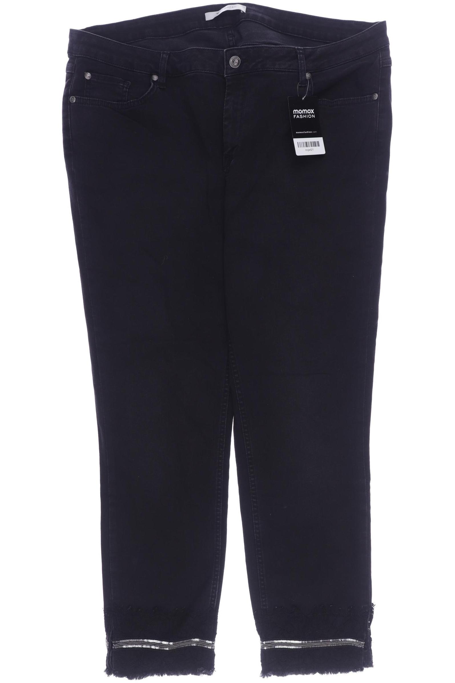 

monari Damen Jeans, schwarz