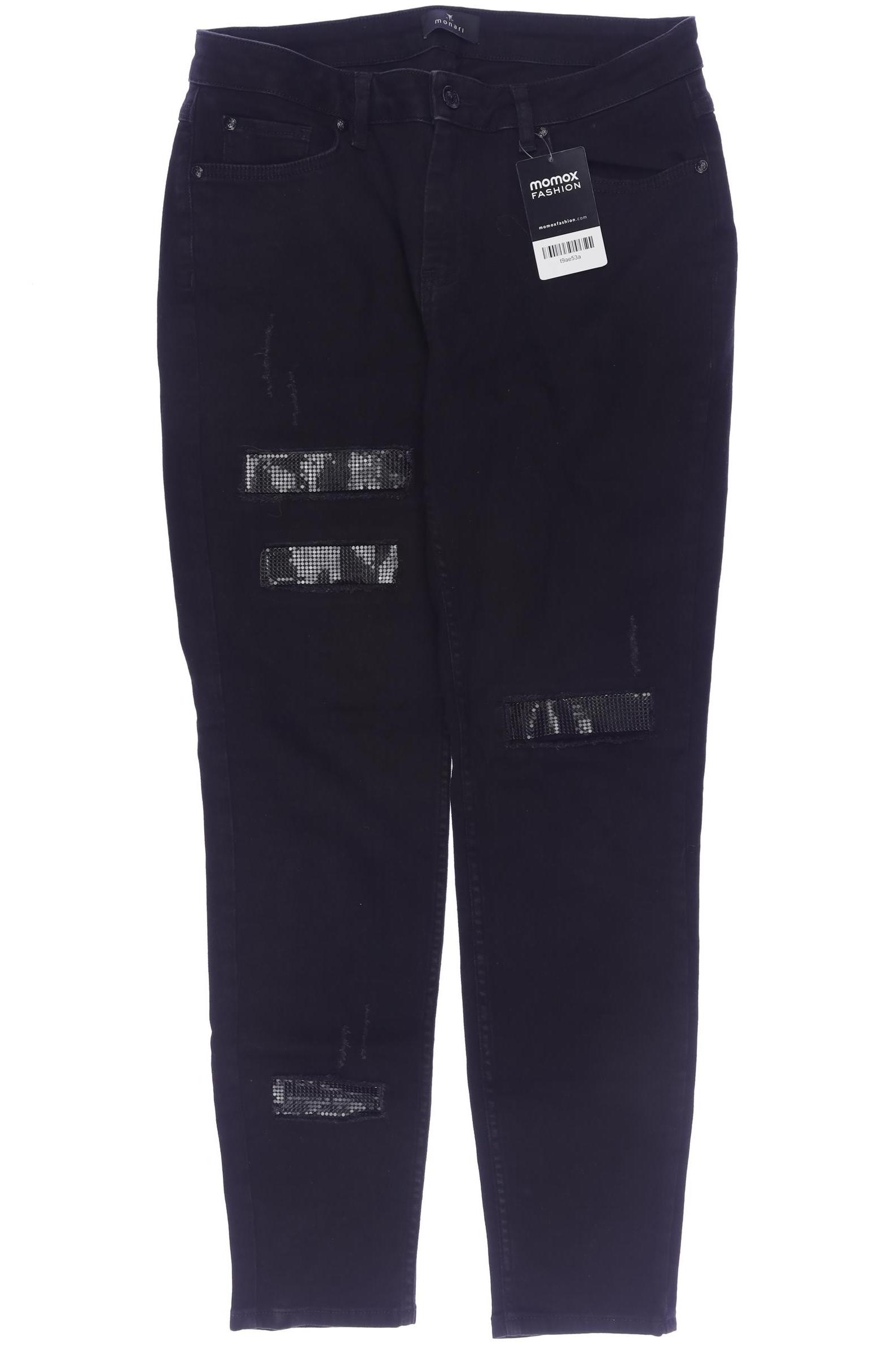 Thumbnail - monari Damen Jeans, schwarz, Gr. 38