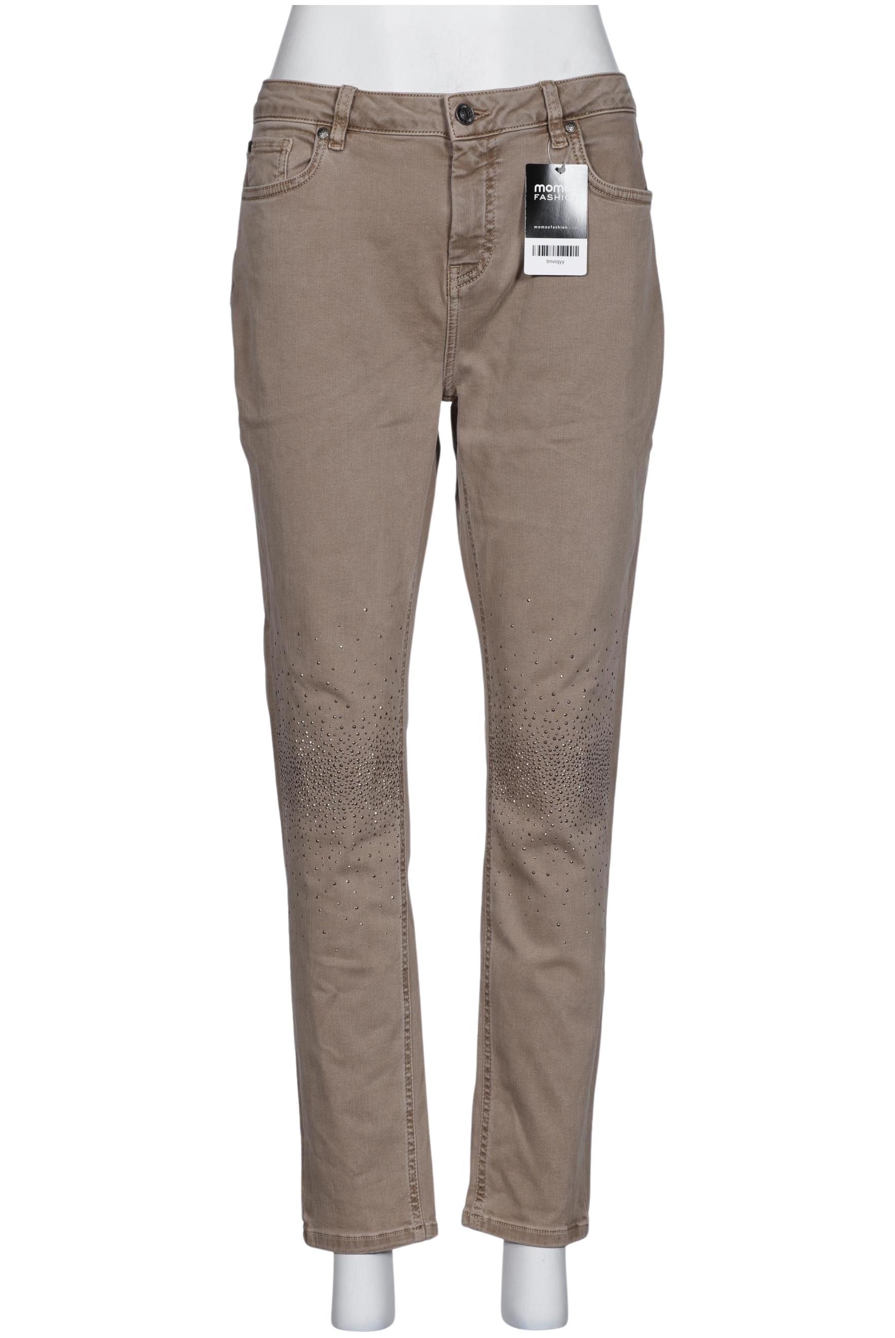 

monari Damen Jeans, beige, Gr. 40