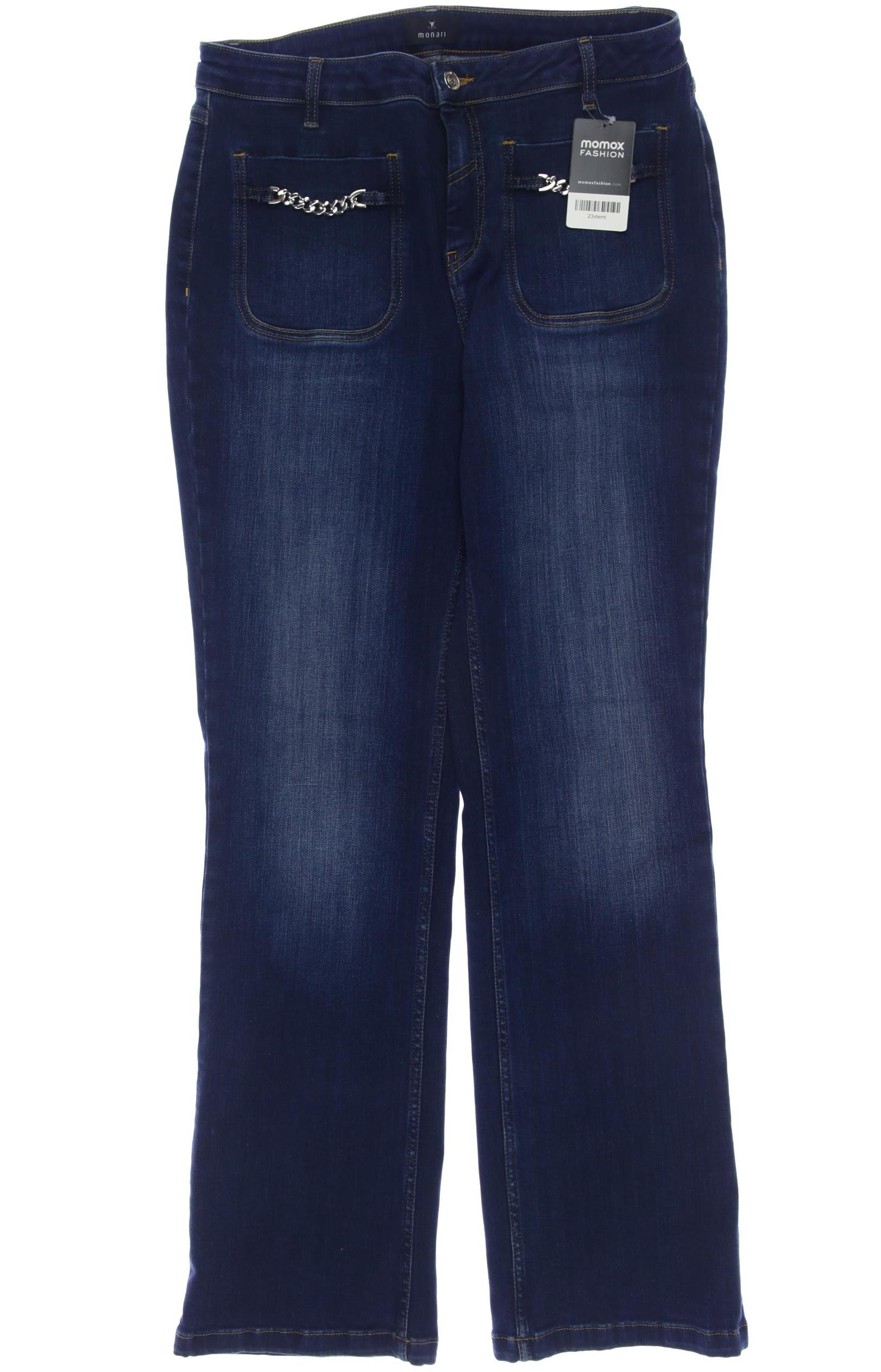 

monari Damen Jeans, marineblau, Gr. 31