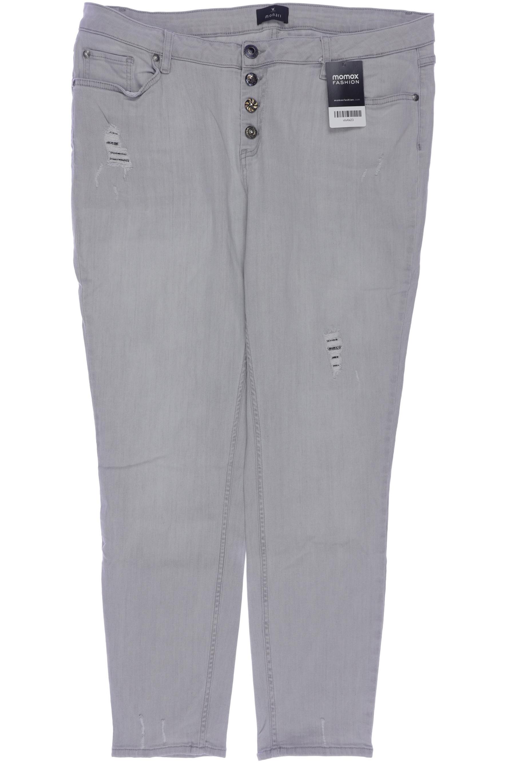 

monari Damen Jeans, grau, Gr. 46