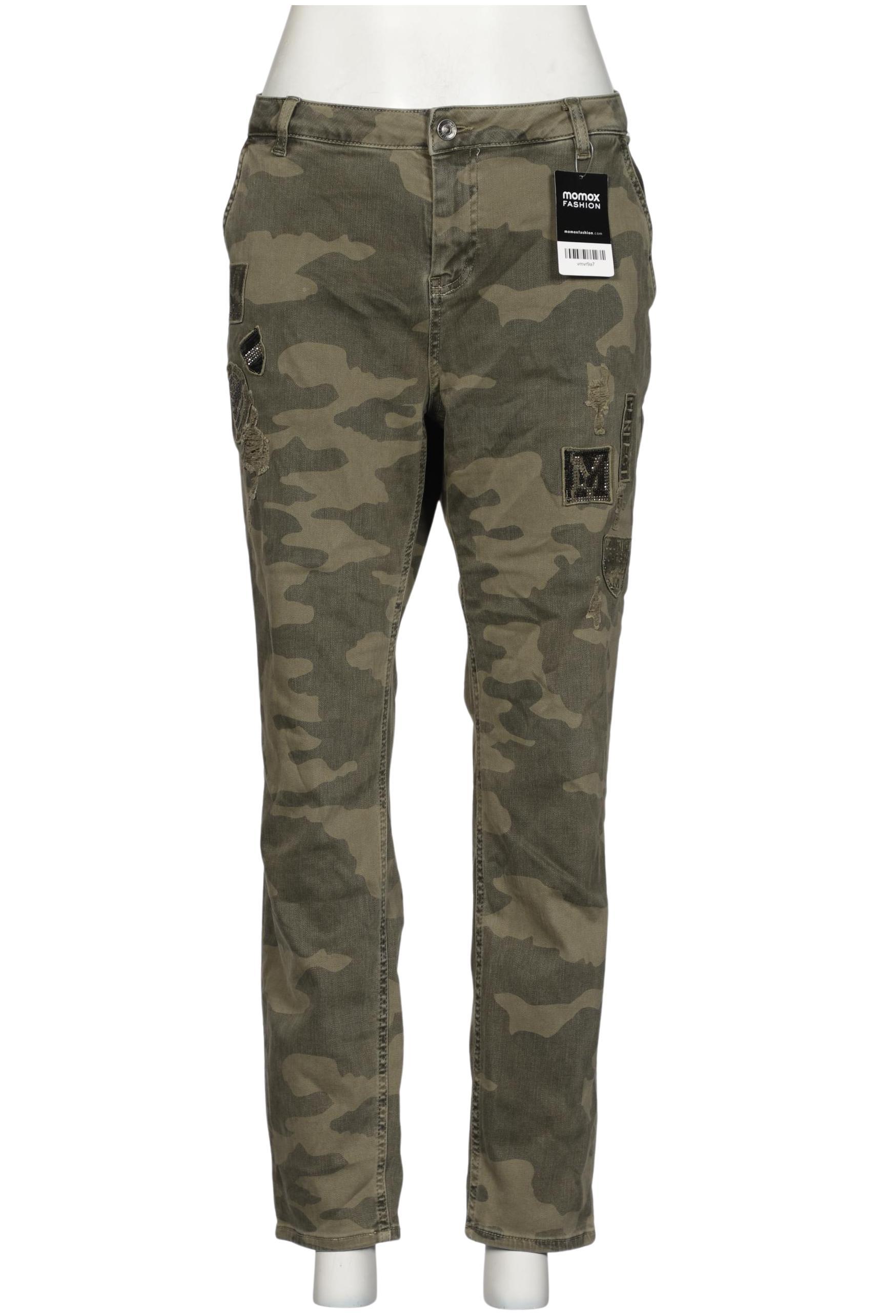 

monari Damen Jeans, grün, Gr. 40