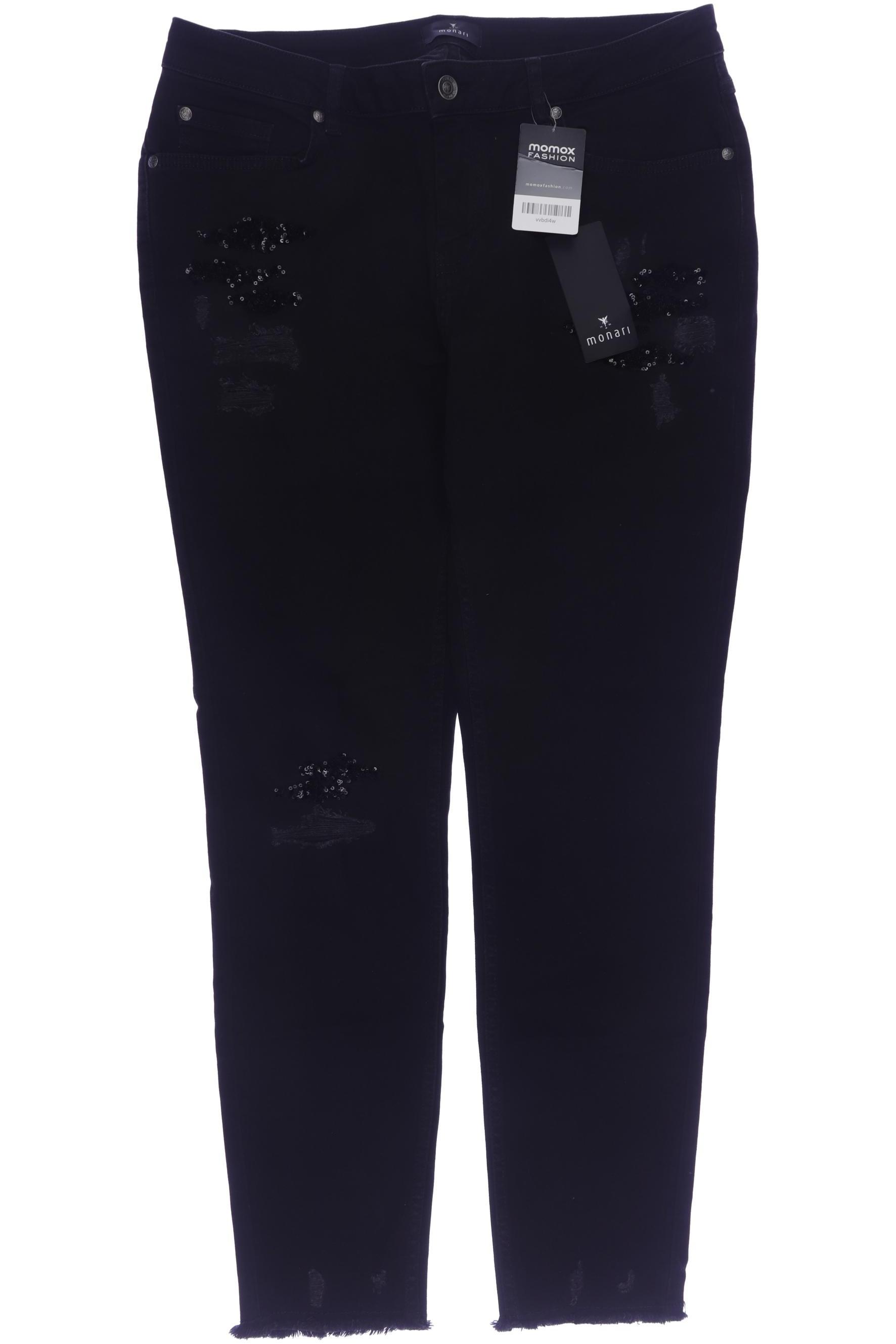 

monari Damen Jeans, schwarz, Gr. 42