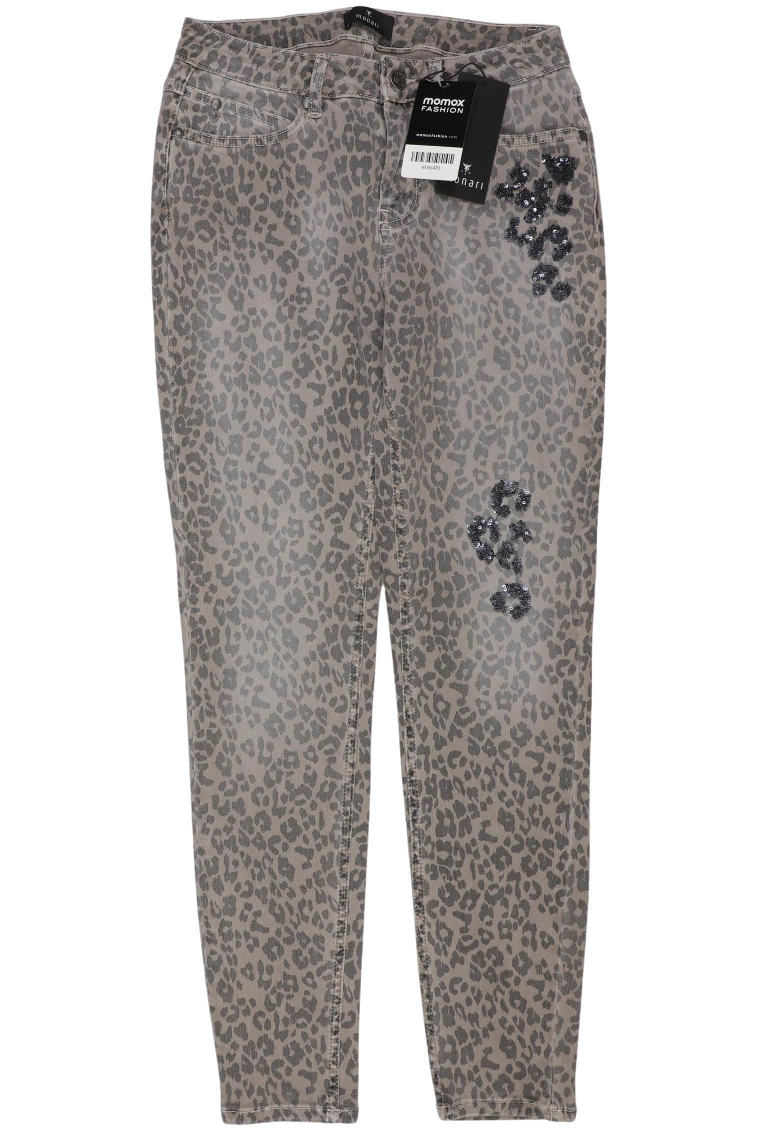 

monari Damen Jeans, grau, Gr. 34
