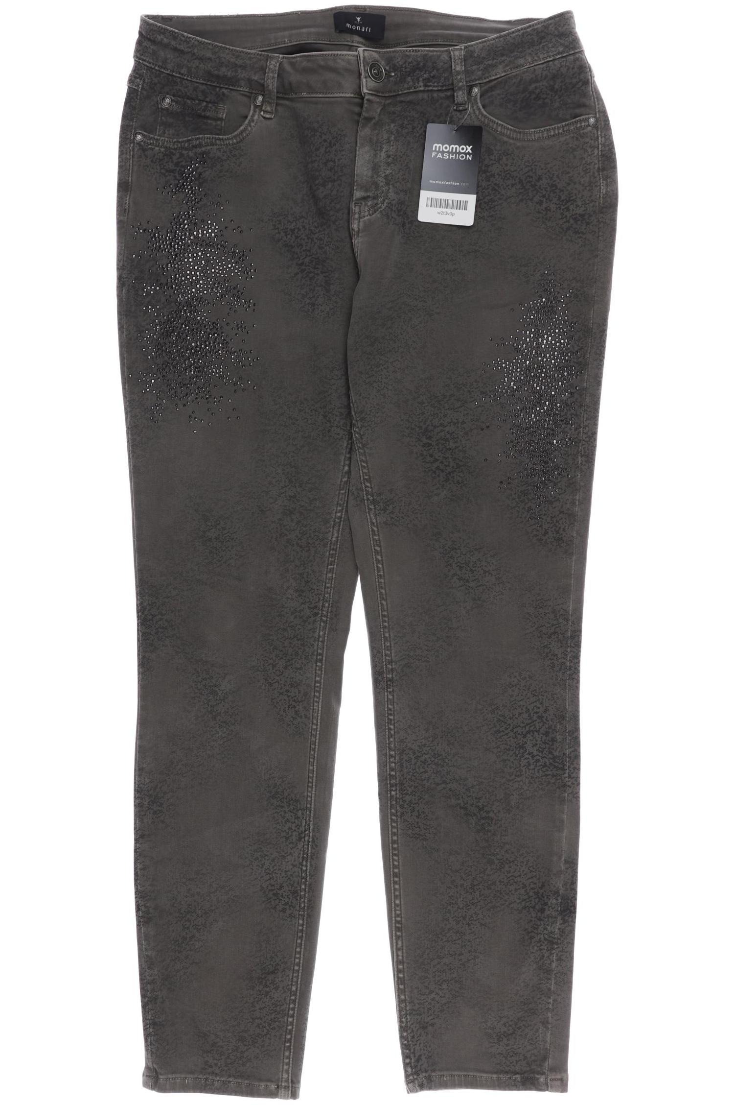 

monari Damen Jeans, braun, Gr. 40