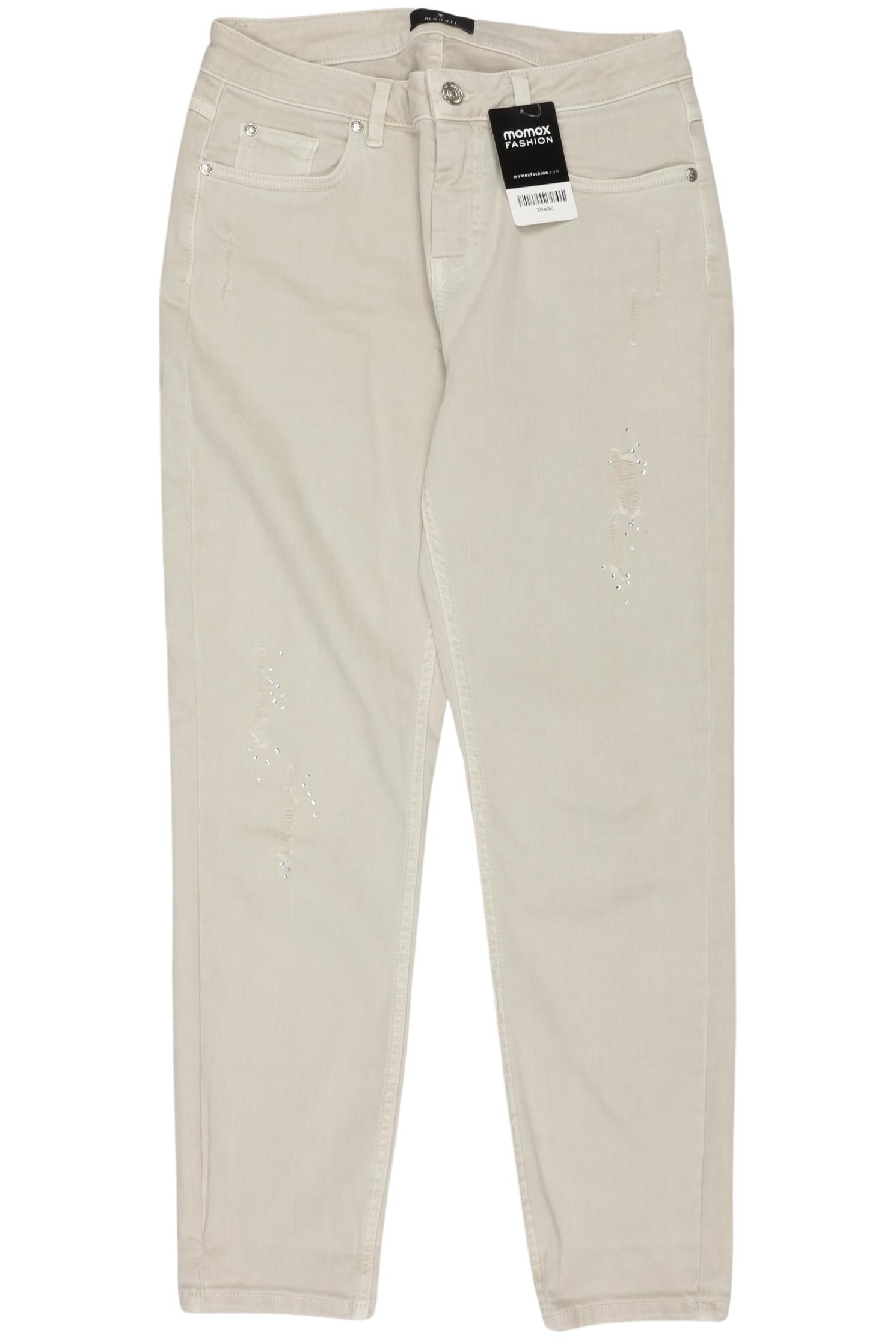

monari Damen Jeans, beige, Gr. 36