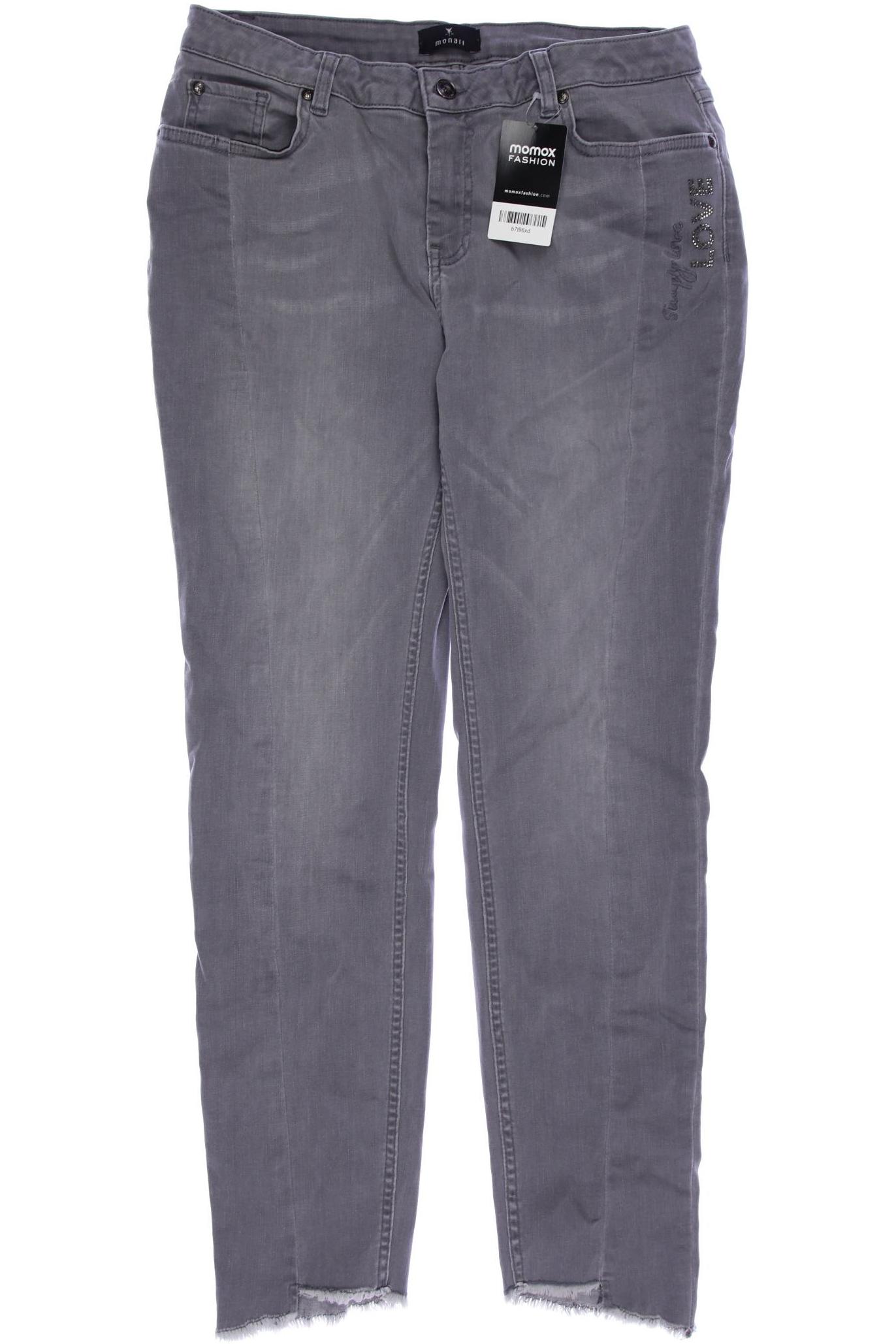 

monari Damen Jeans, grau, Gr. 40