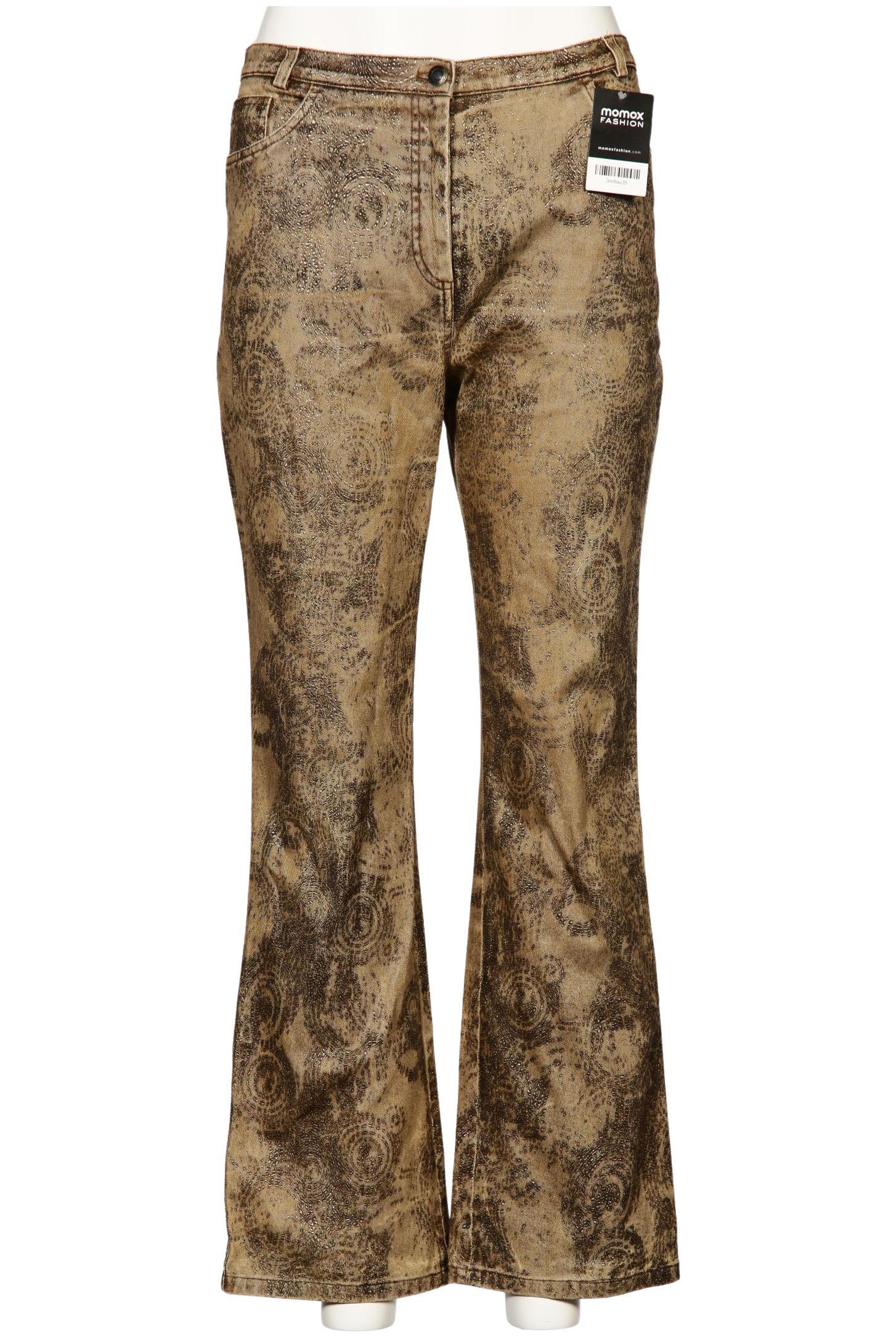 

monari Damen Jeans, braun, Gr. 33