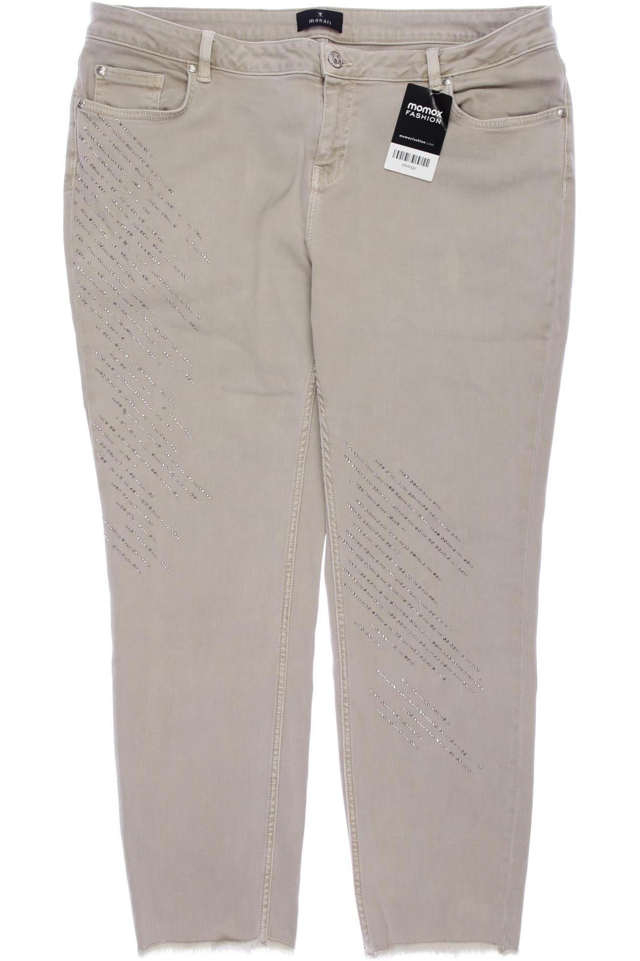 

monari Damen Jeans, braun, Gr. 46