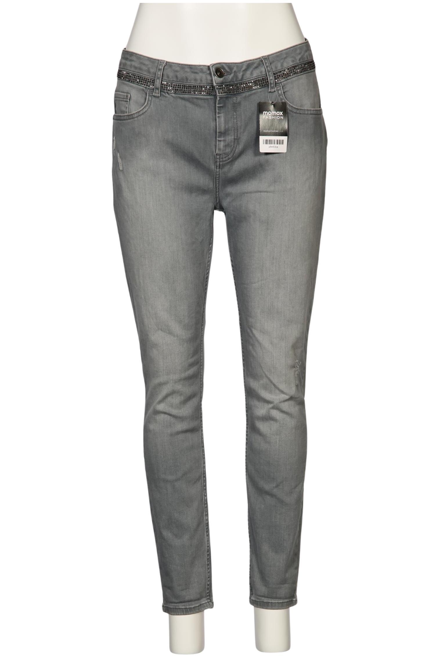 

monari Damen Jeans, grau, Gr. 44