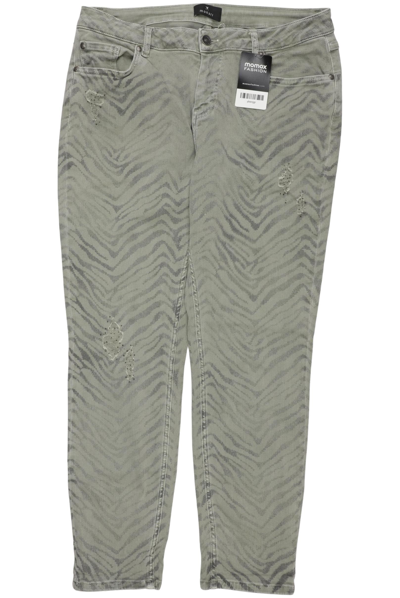 

monari Damen Jeans, hellgrün, Gr. 42