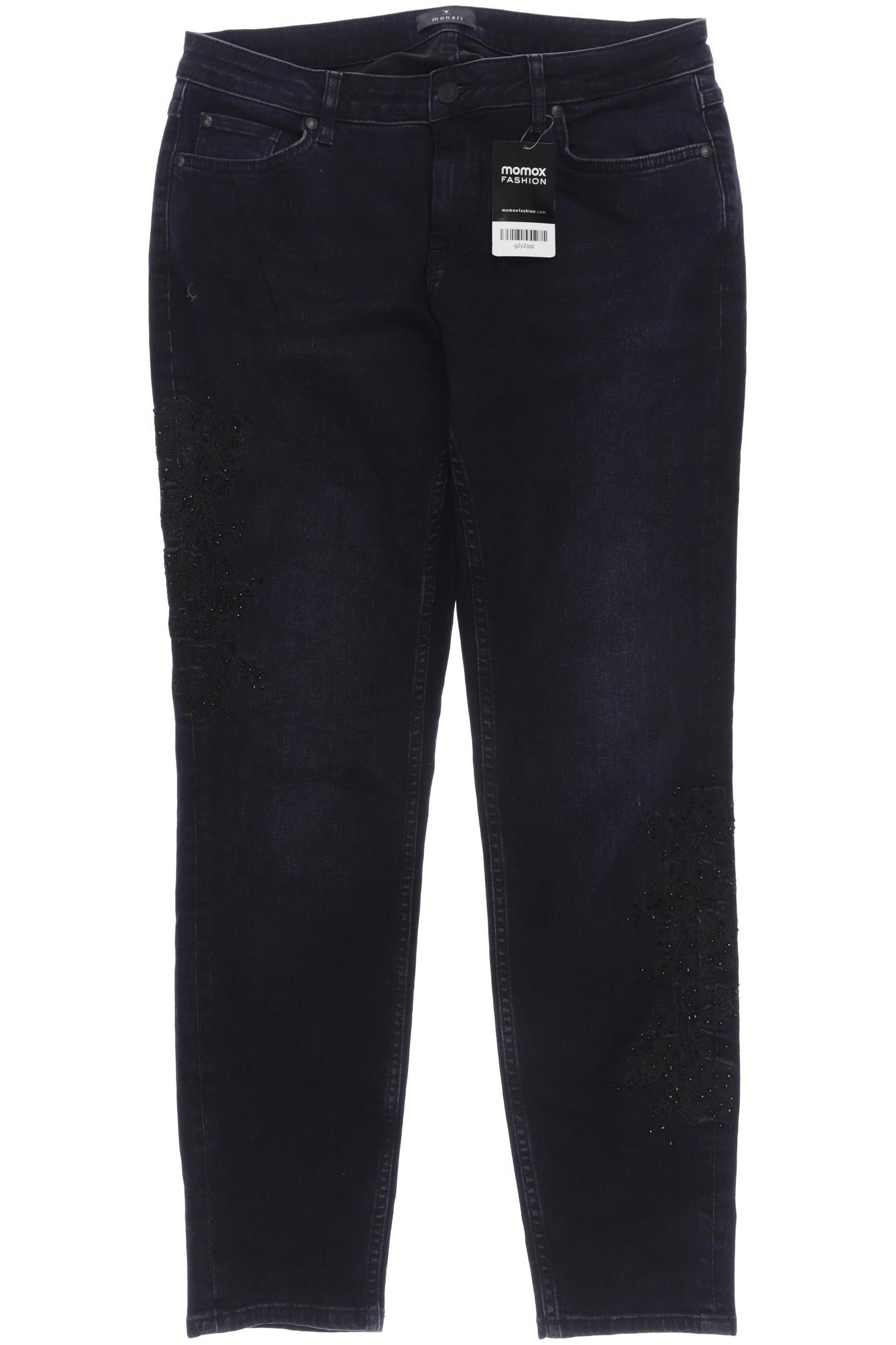 

monari Damen Jeans, marineblau, Gr. 40