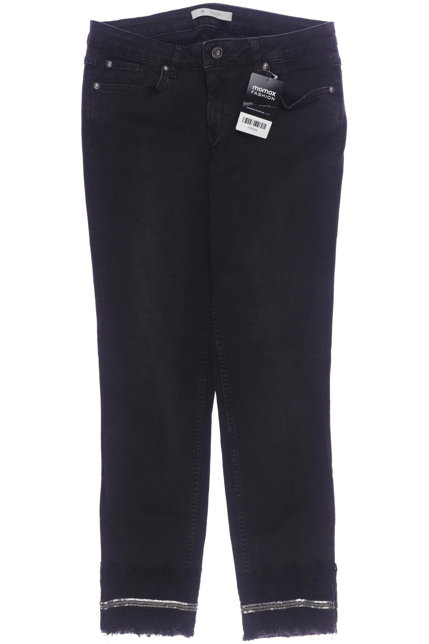 

monari Damen Jeans, schwarz, Gr. 29