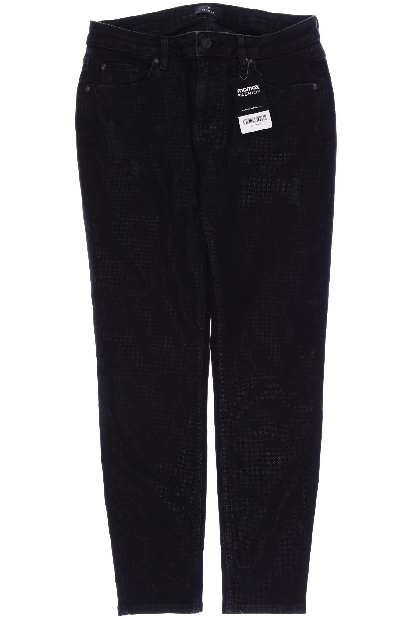 

monari Damen Jeans, schwarz