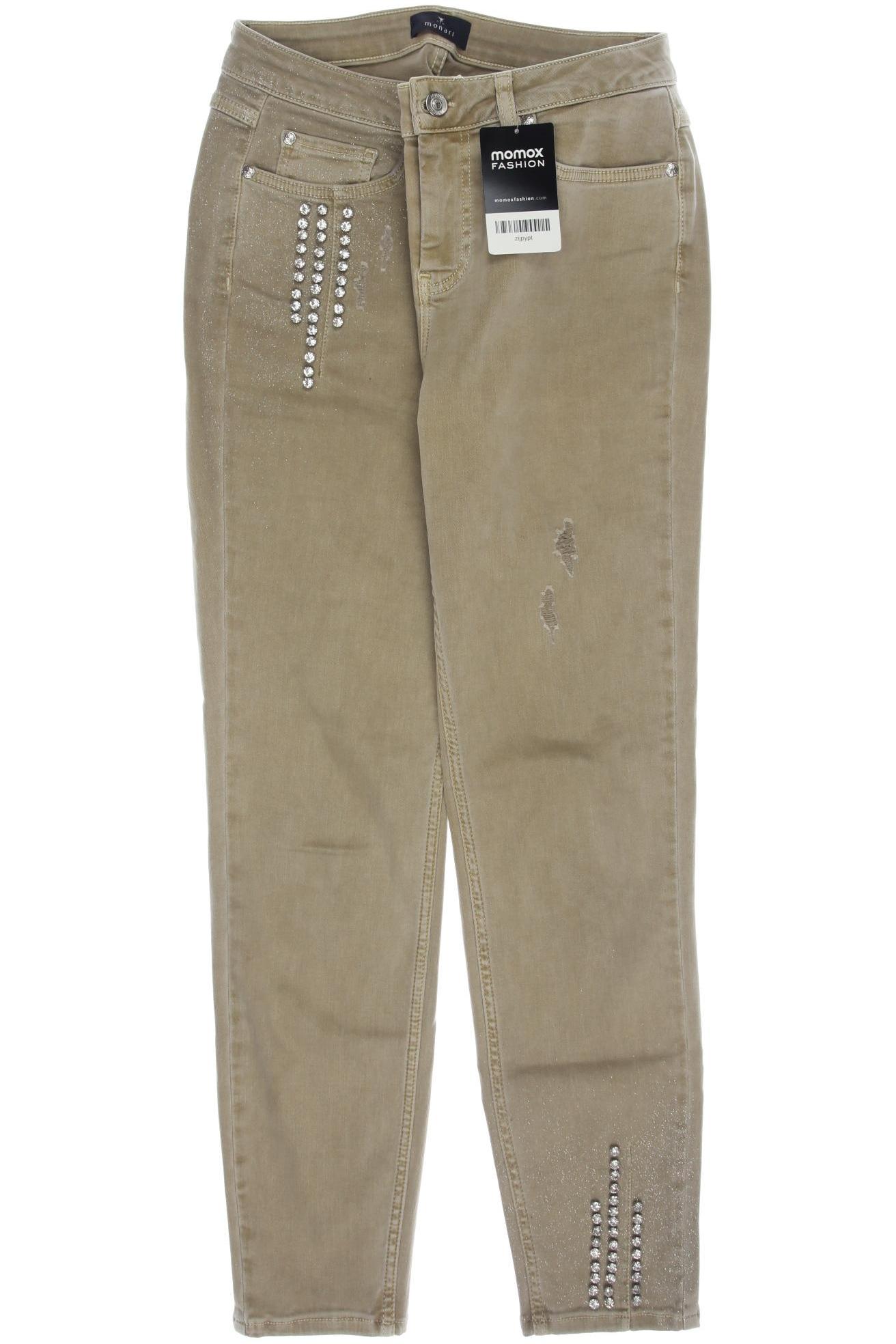 

monari Damen Jeans, beige, Gr. 38