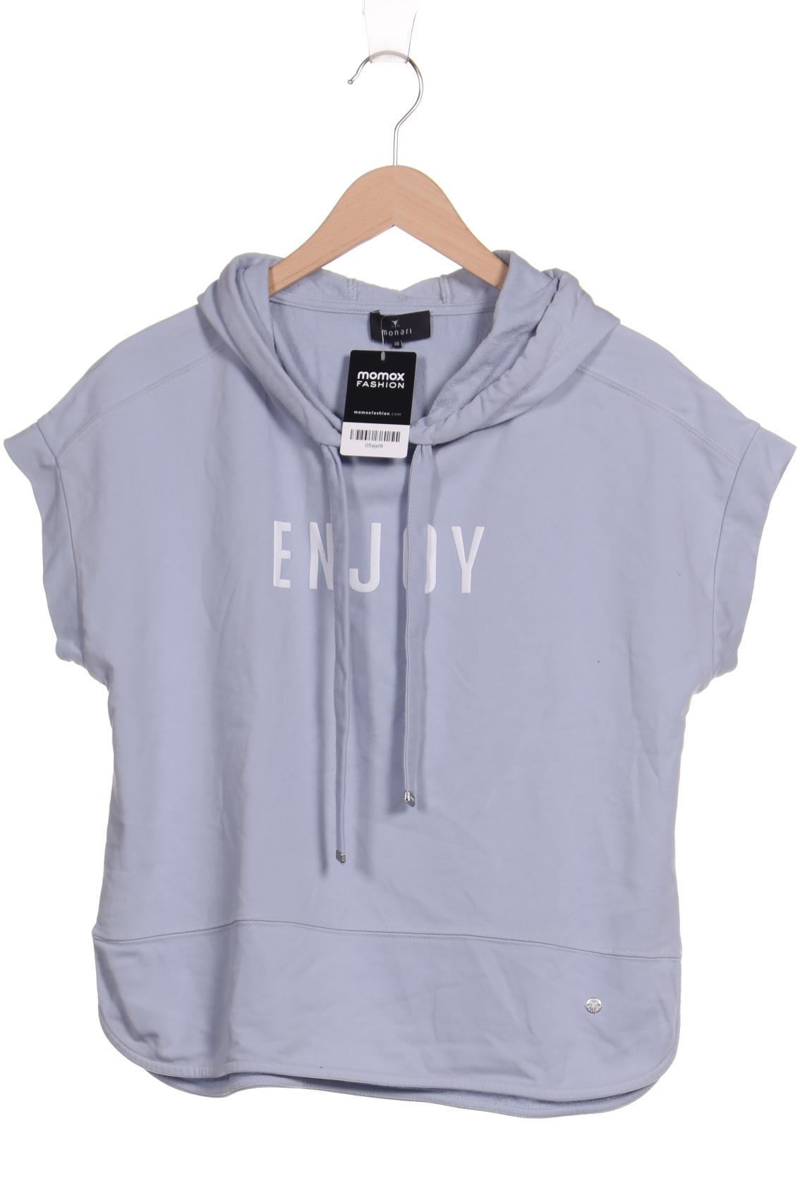 

monari Damen Kapuzenpullover, hellblau, Gr. 38