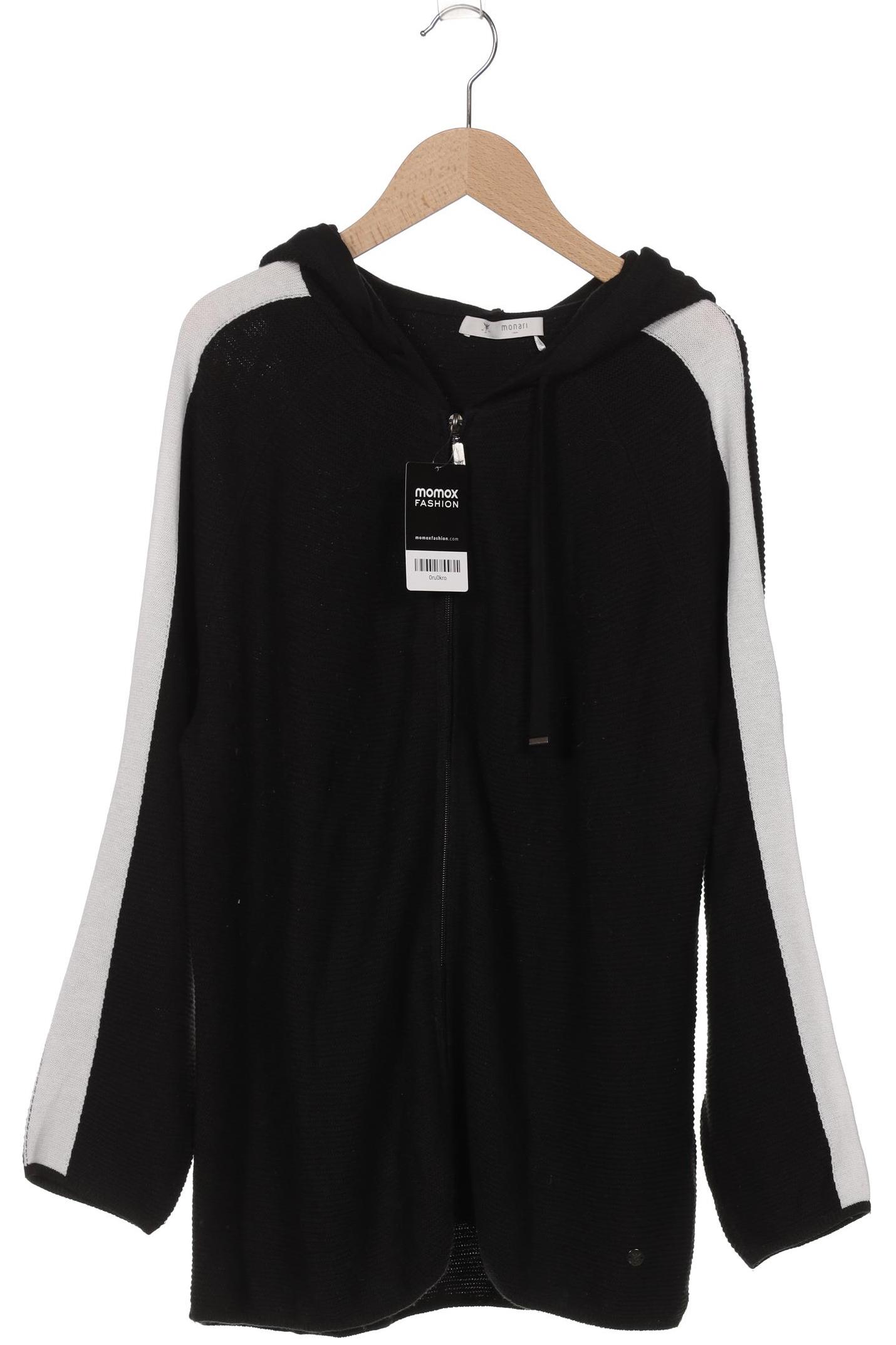 

monari Damen Kapuzenpullover, schwarz, Gr. 42