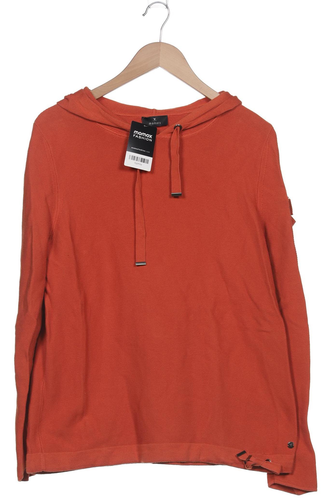 

monari Damen Kapuzenpullover, orange, Gr. 42