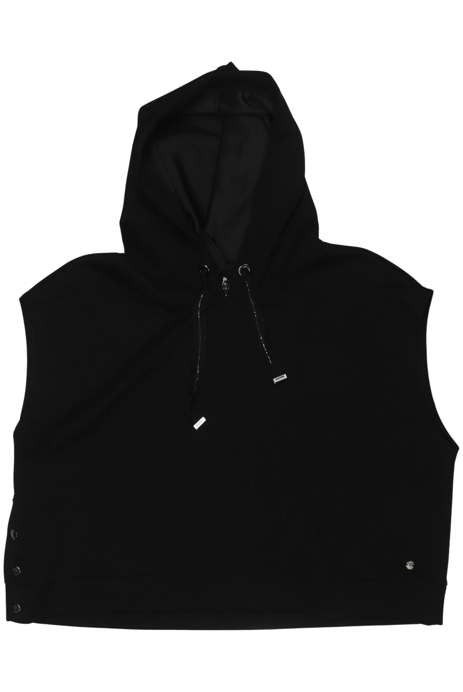 

monari Damen Kapuzenpullover, schwarz, Gr. 38