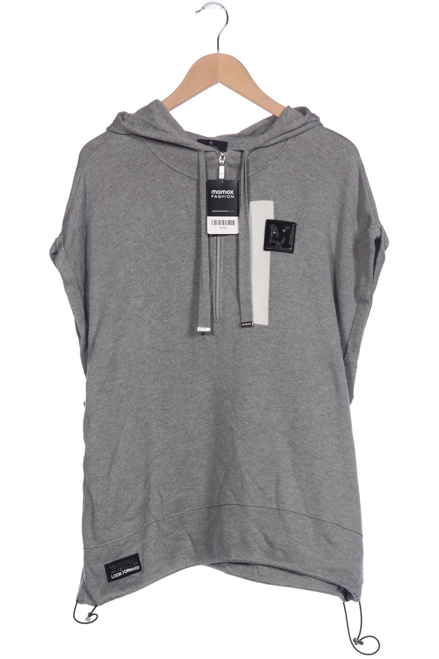 

monari Damen Kapuzenpullover, grau, Gr. 46