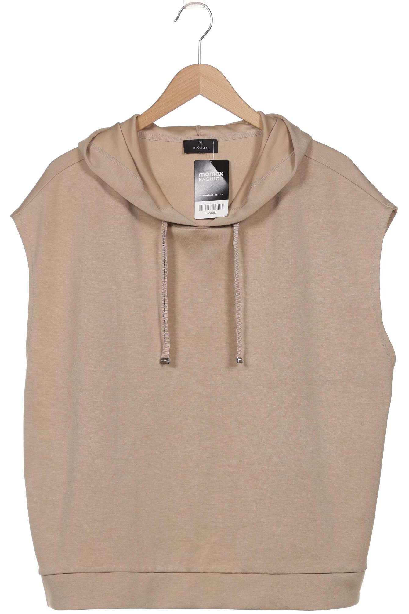 

monari Damen Kapuzenpullover, beige, Gr. 48
